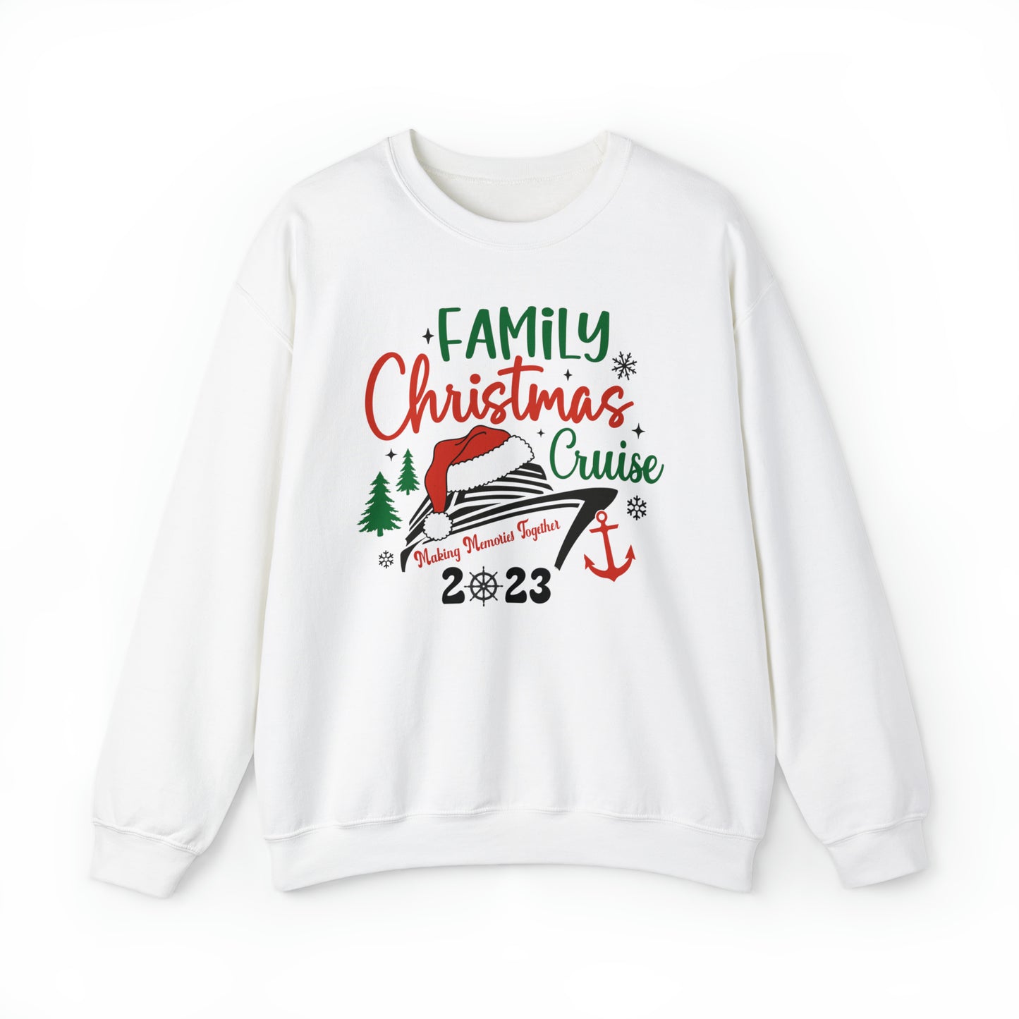 Family Christmas Cruising Sweatshirt 2023