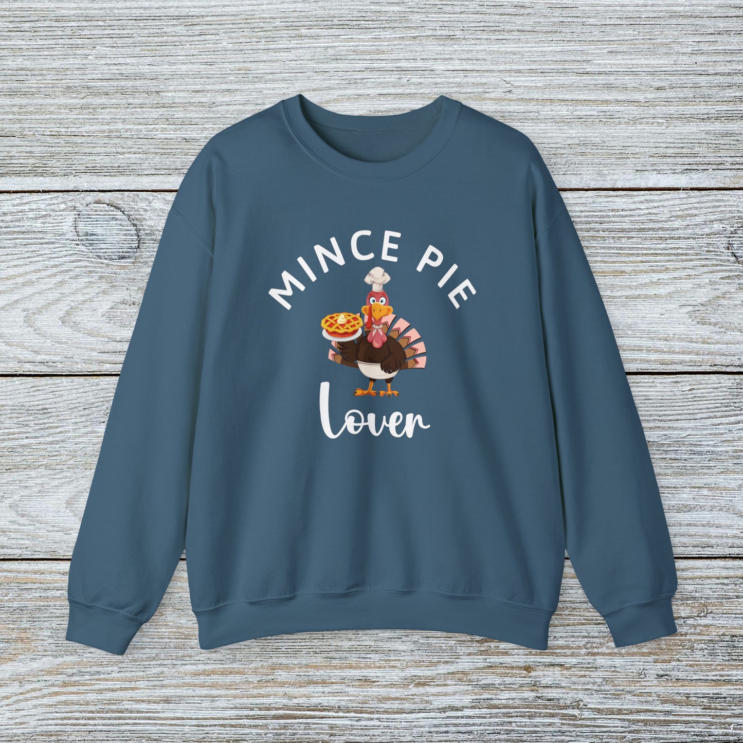 Unisex Mince Pie Lover Funny Christmas Sweatshirt for Adults and Youths