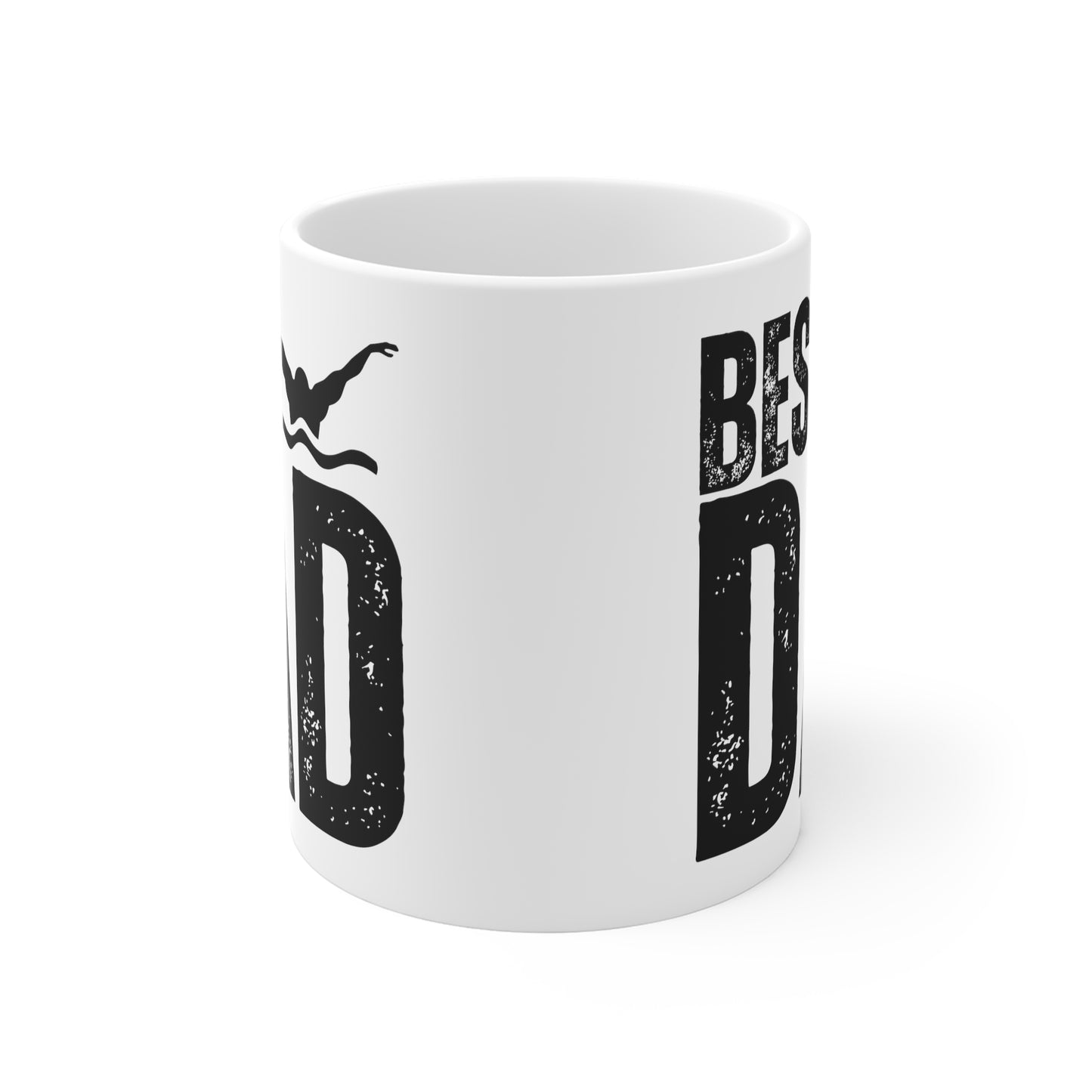 Best Swimming Dad Mug, Father's Day Gift or Birthday Gift for Swimmer