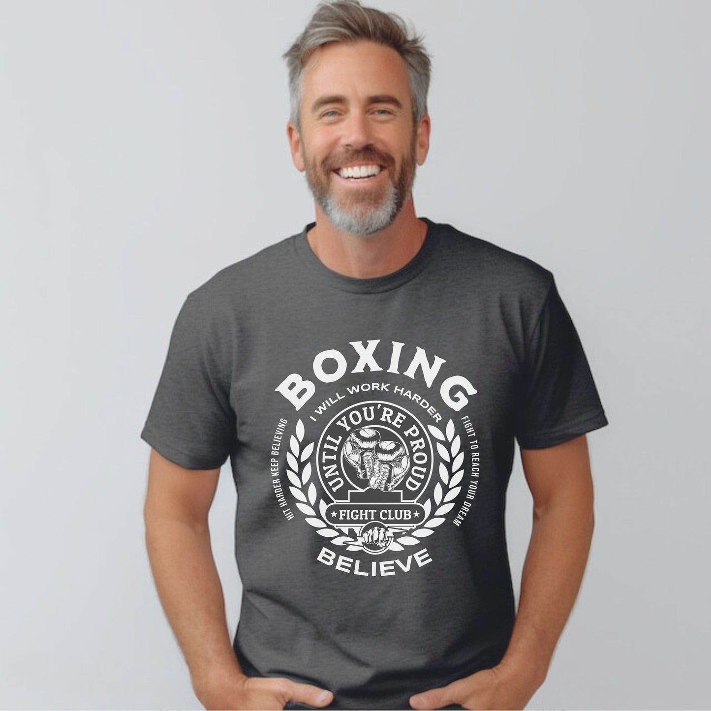 I Will Work Harder Boxing T-shirt - Boxing Club Apparel