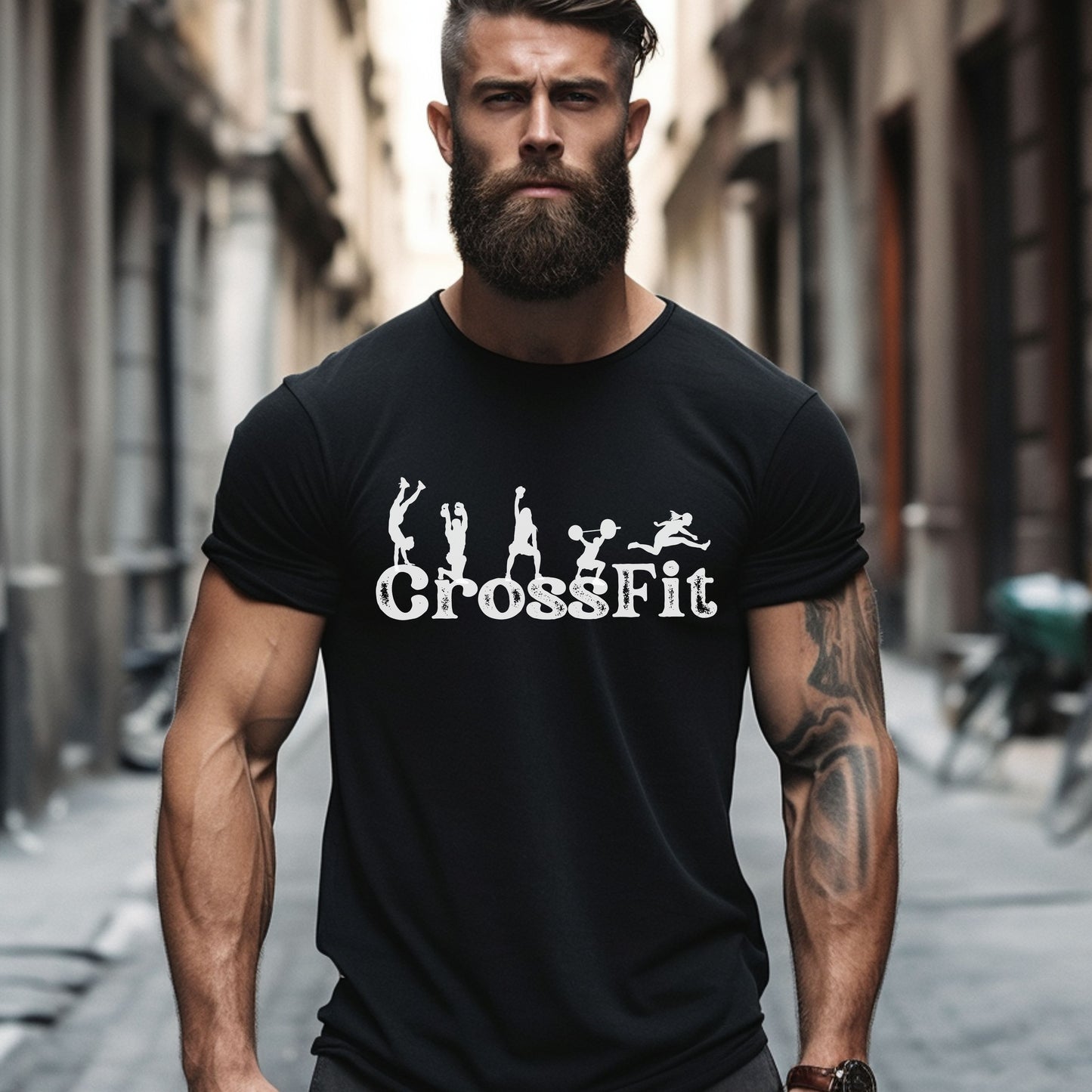 CrossFit T-shirt - Unisex Relaxed Gym Wear