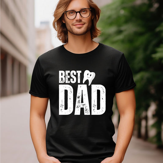 Best Dentist Dad Tee, Dental Nurse Dad Father's Day or Birthday Shirt