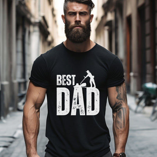 Best Gardener Dad T-shirt - Landscaper Father's Day Gift