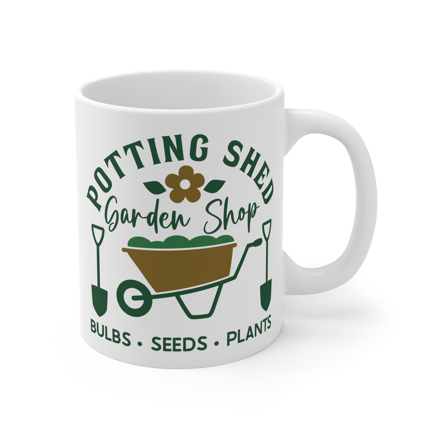 Gardener's Potting Shed Mug - A Luxury Mug For People Who Love Gardening