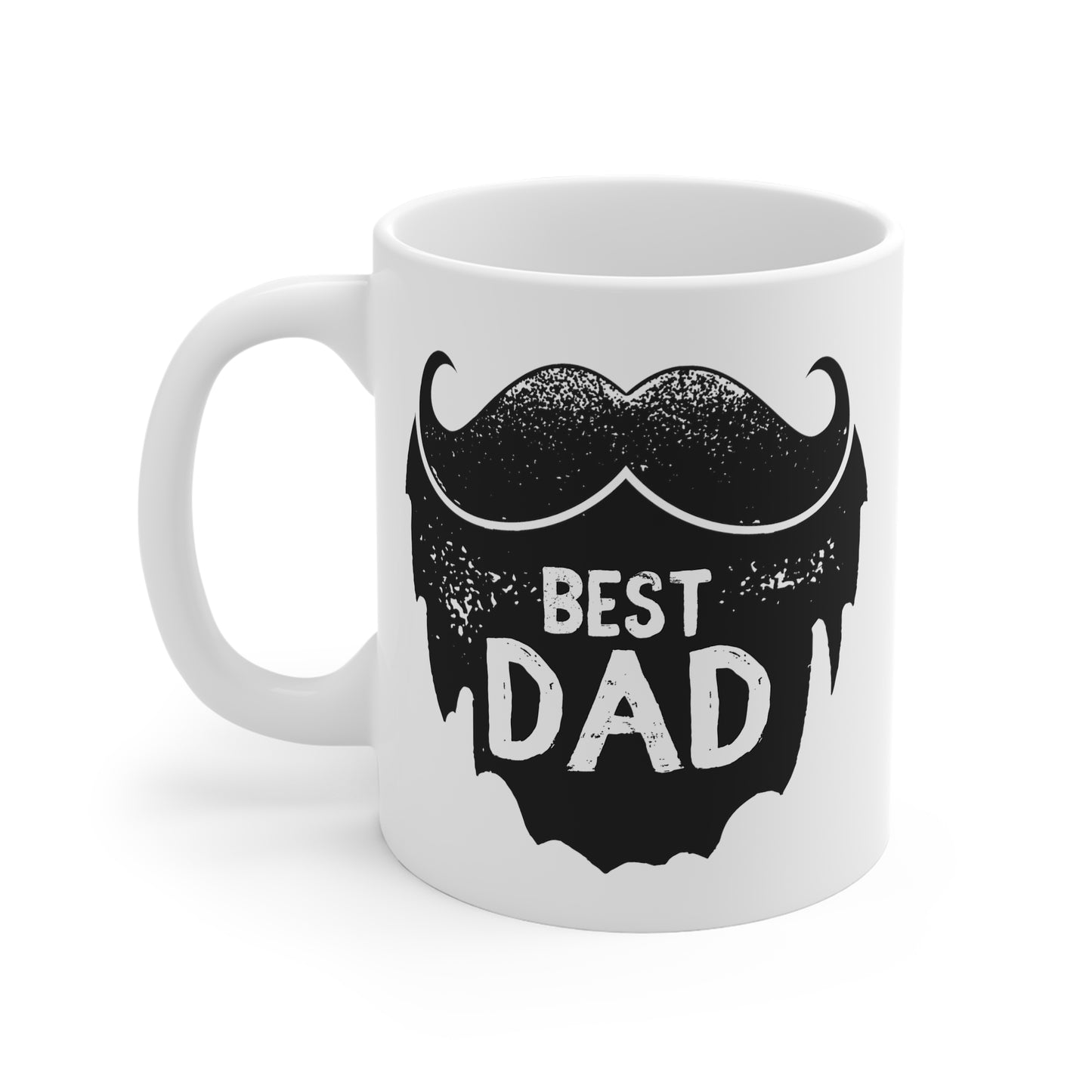 Funny Bearded Dad Mug - Best Dad