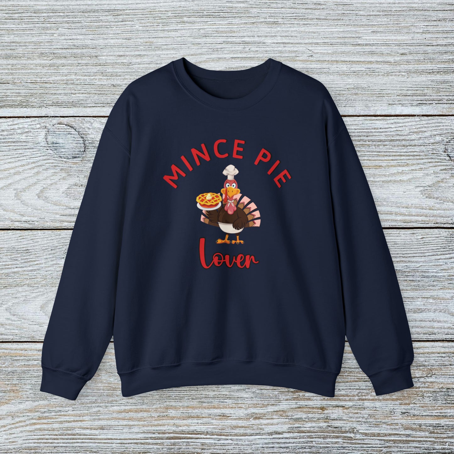 Unisex Mince Pie Lover Funny Christmas Sweatshirt for Adults and Youths