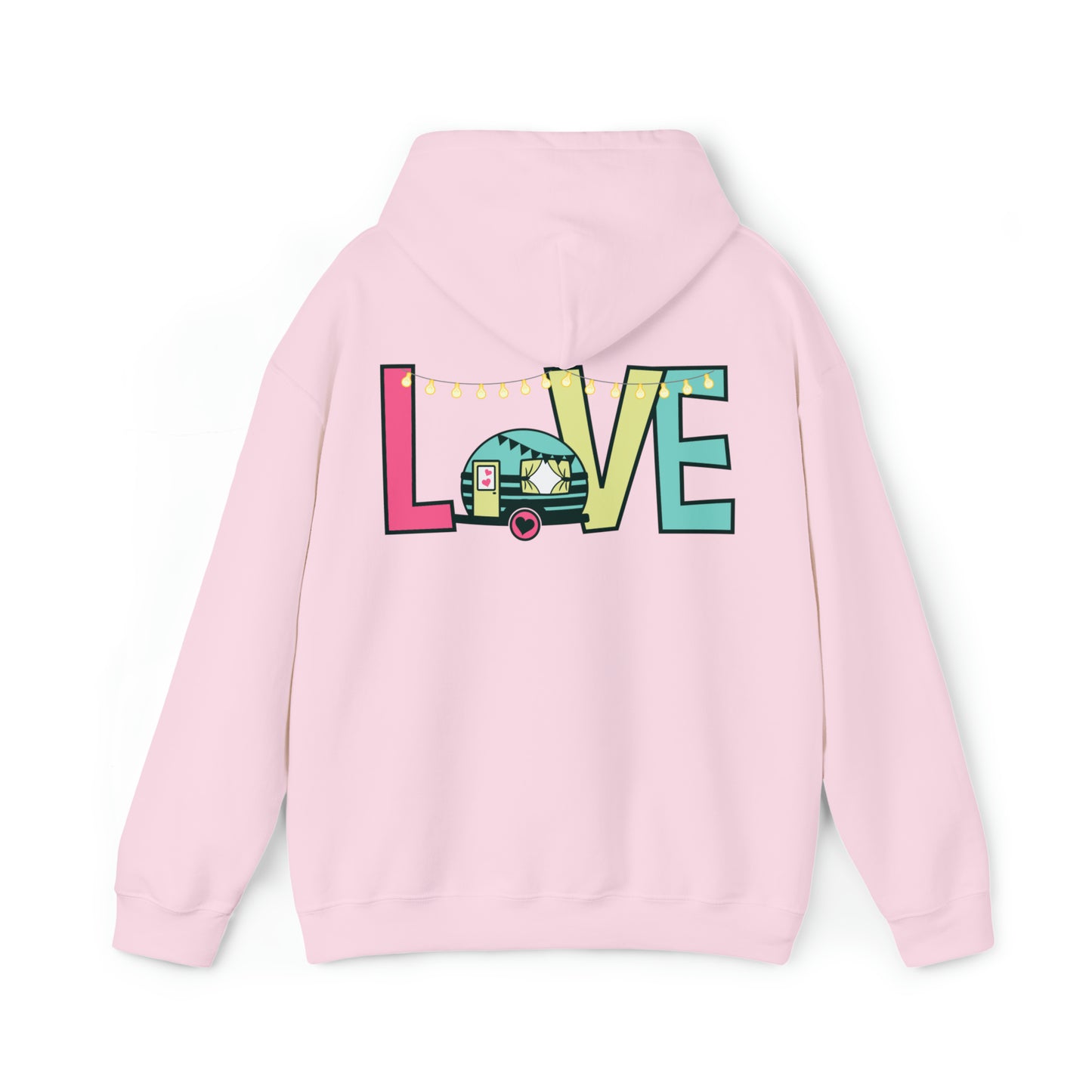 Unisex LOVE Caravanning Hoodie for Adults and Youths