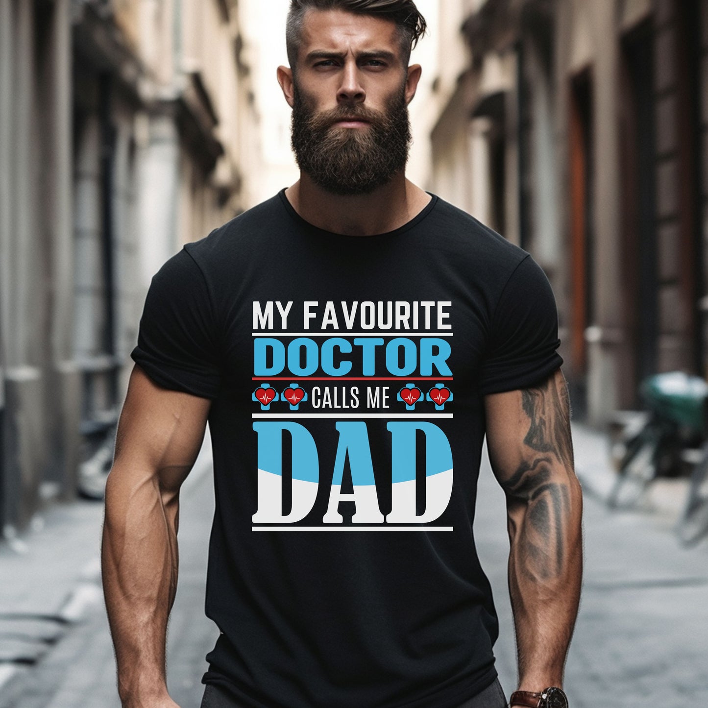 Proud Dad of a Doctor T-shirt - My Son/Daughter is a Doctor