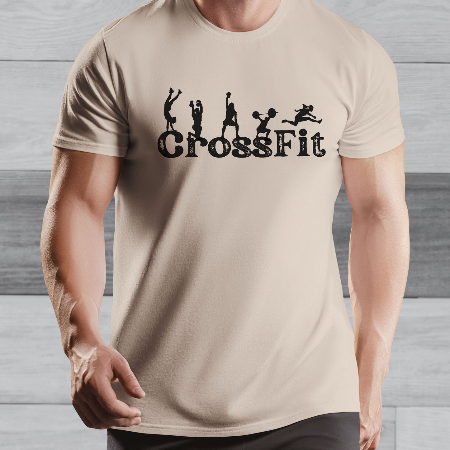 CrossFit T-shirt - Unisex Relaxed Gym Wear