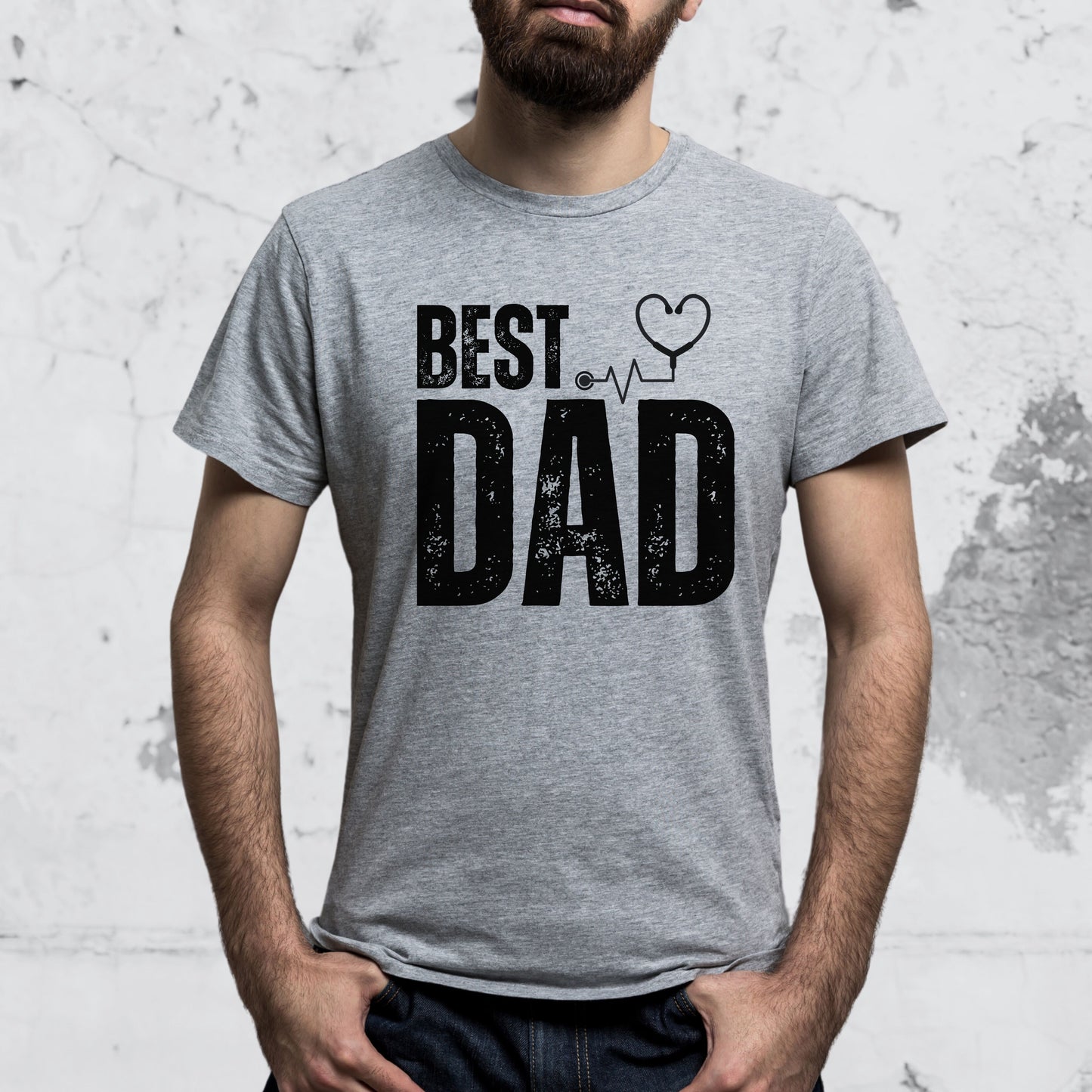 Best Dad T-shirt - Doctor/Nurse/Paramedic Gift