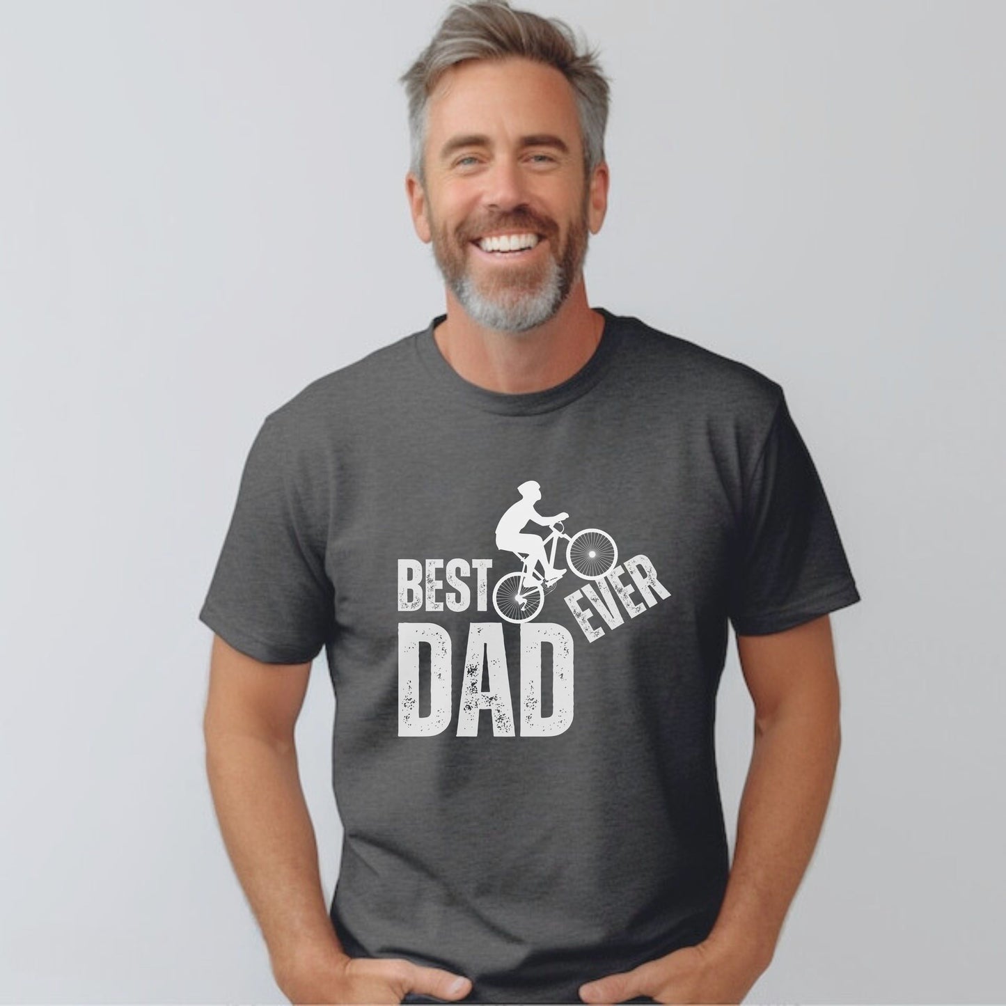 Best Cyclist Dad T-shirt - Biker Dad Birthday or Father's Day Gift