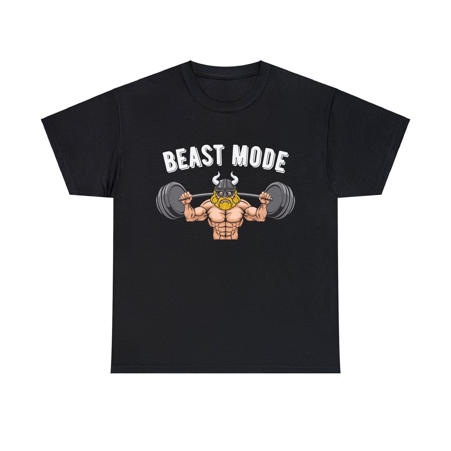 Beast Mode Viking Gym T-shirt - Men's Weight Training Gift