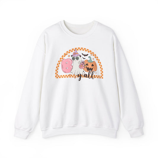 Funny Retro BOO Halloween Sweatshirt