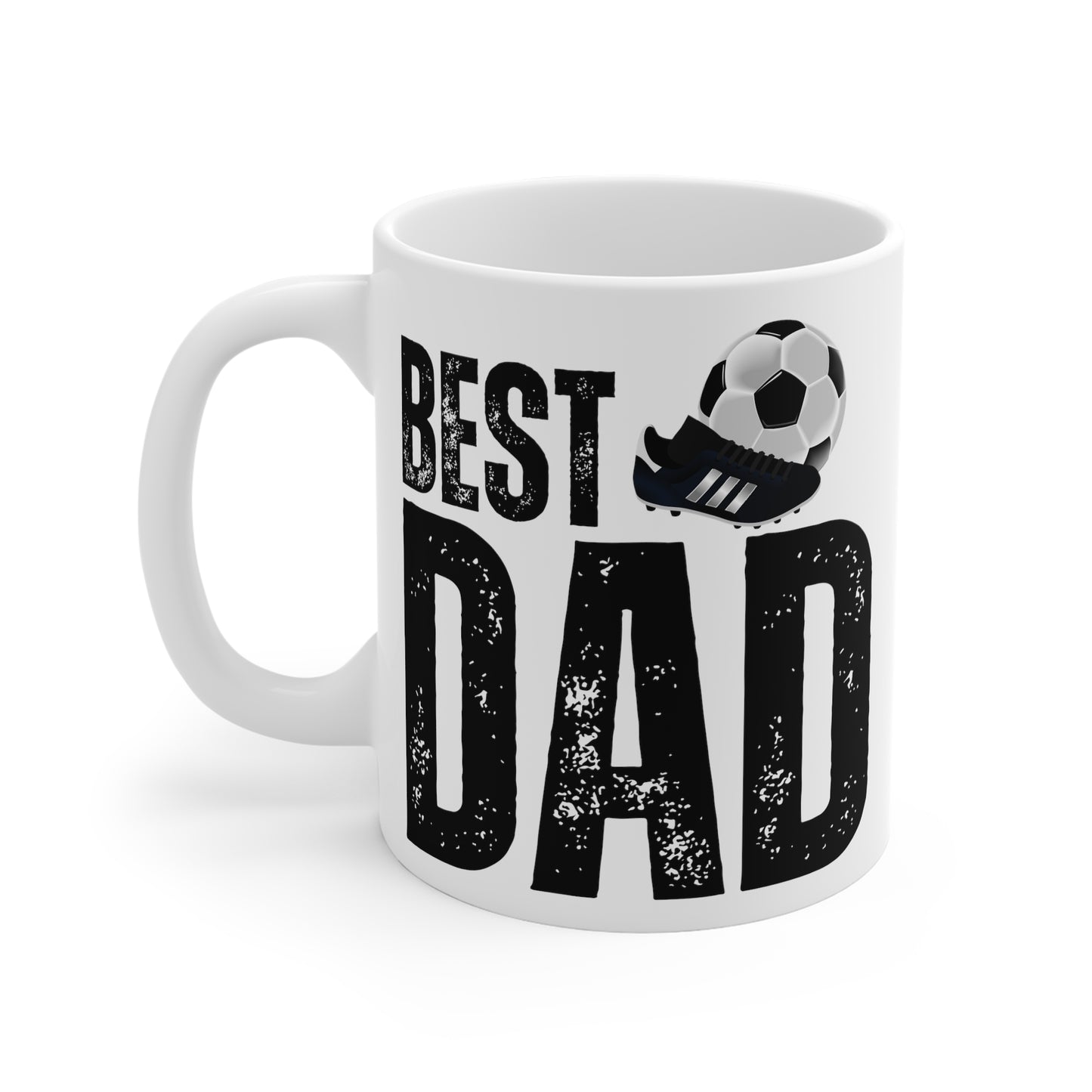 Best Footballer Dad Mug - Father's Day Football Gift