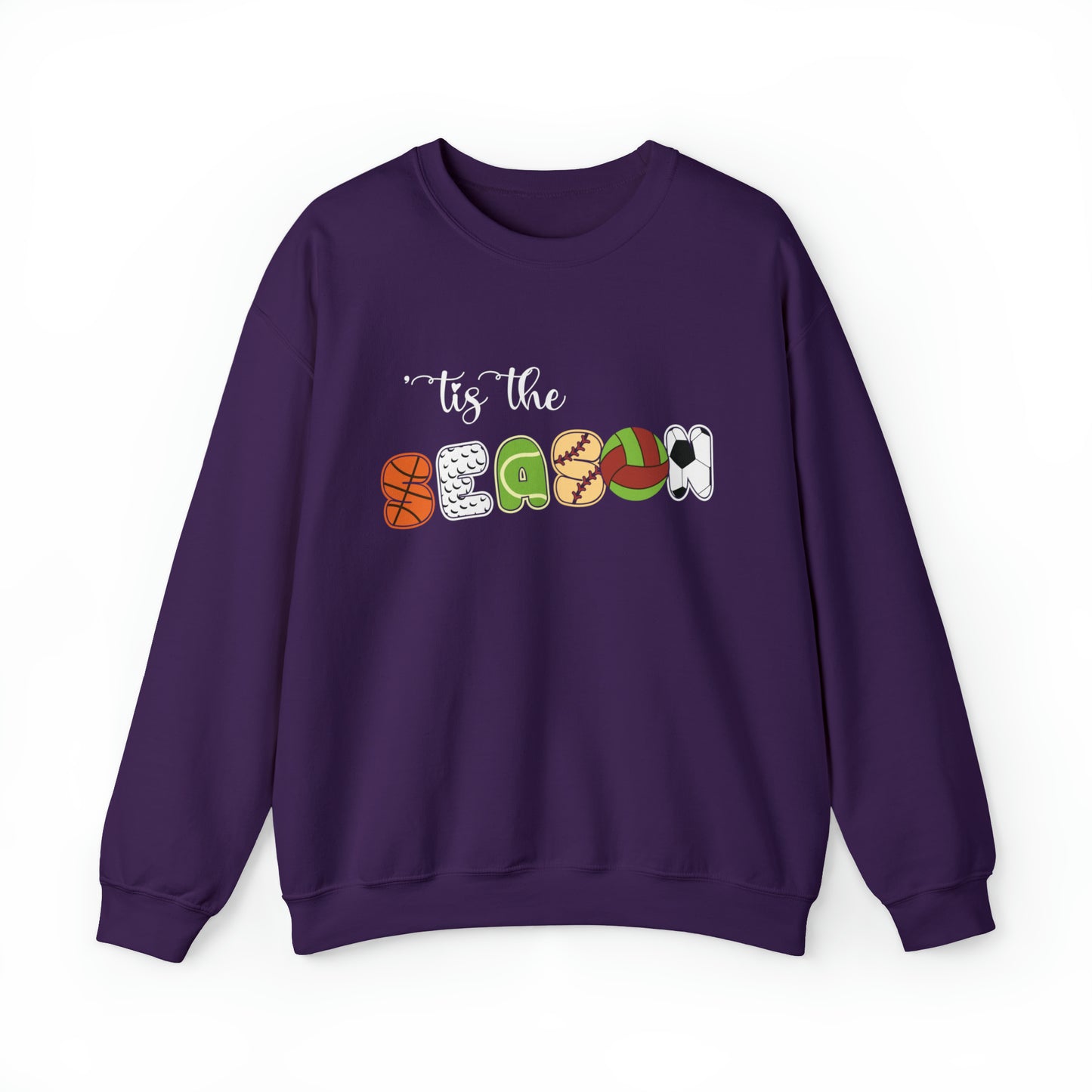 Tis' The Season Sporty Christmas Luxury Sweatshirt