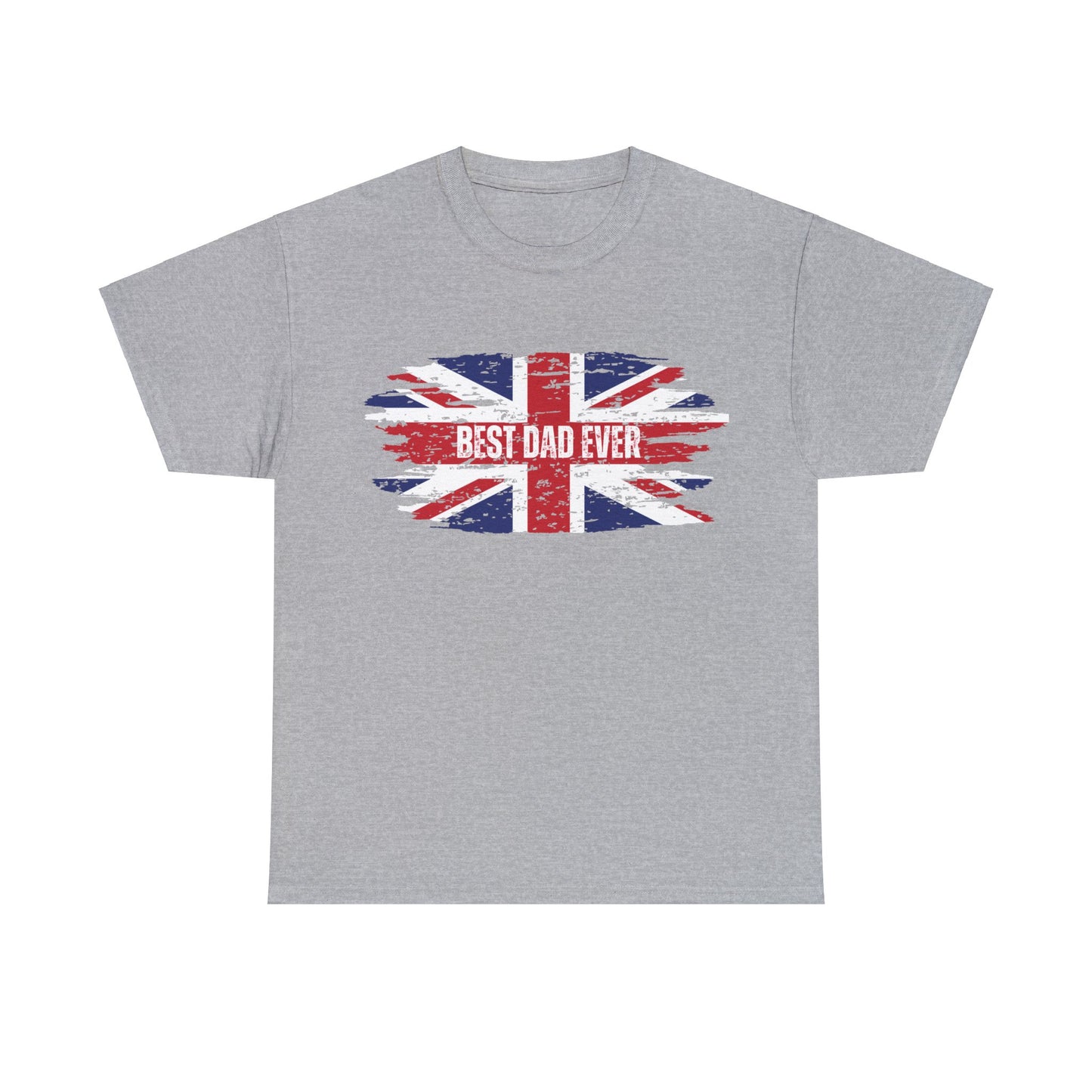 Best Dad Ever Patriotic Shirt - Father's Day Union Jack Shirt