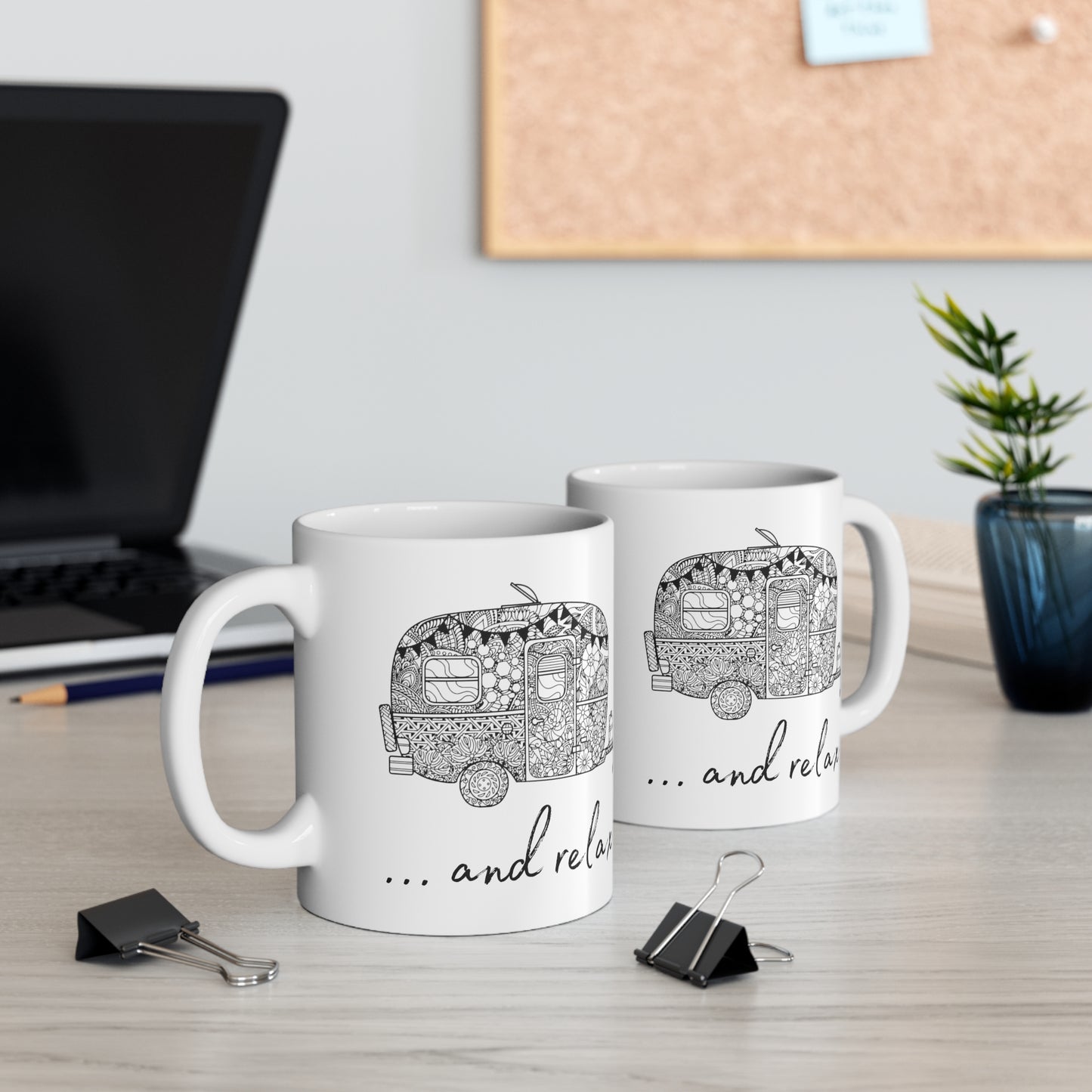 Caravan Holiday Mug - Camping Gift