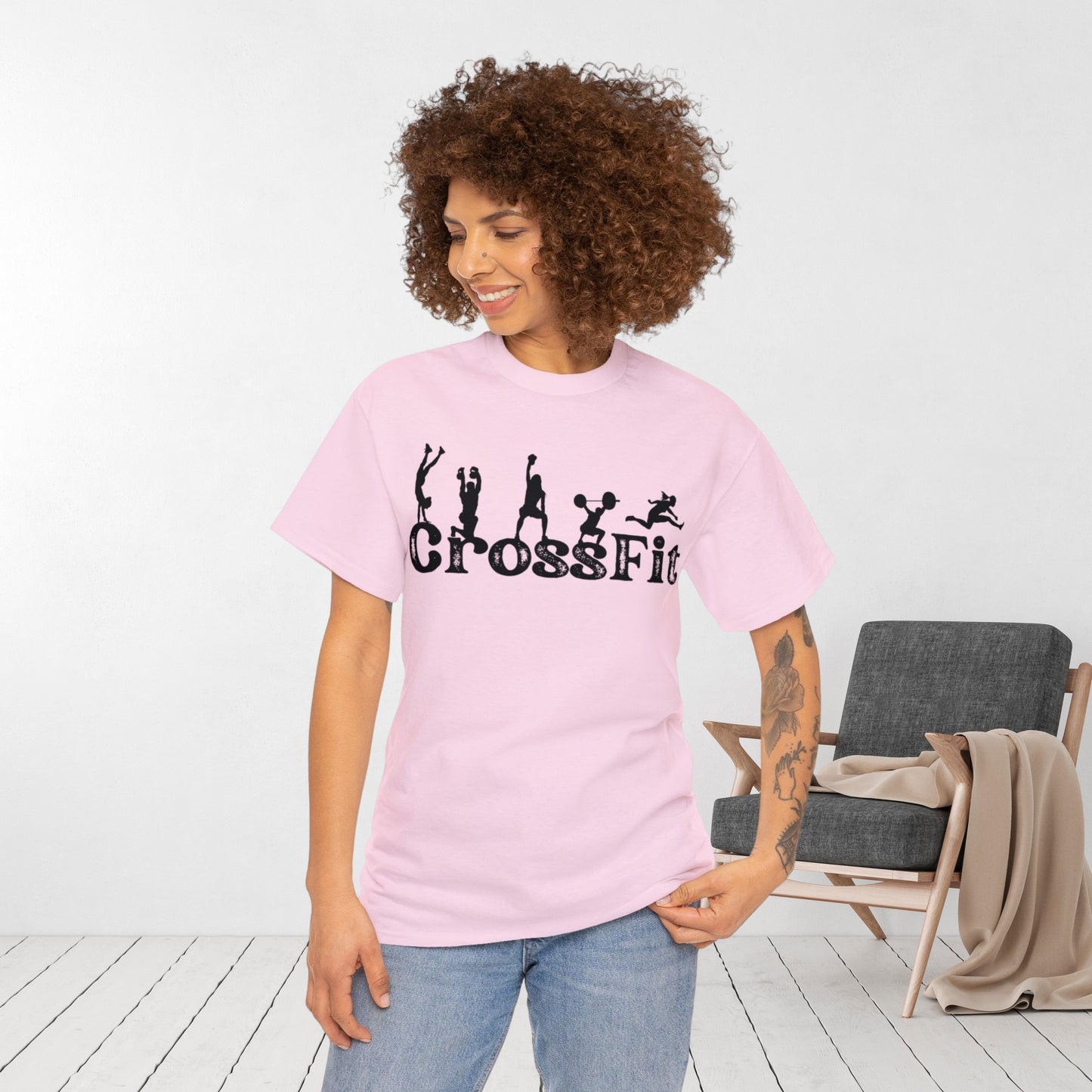 CrossFit T-shirt - Unisex Relaxed Gym Wear