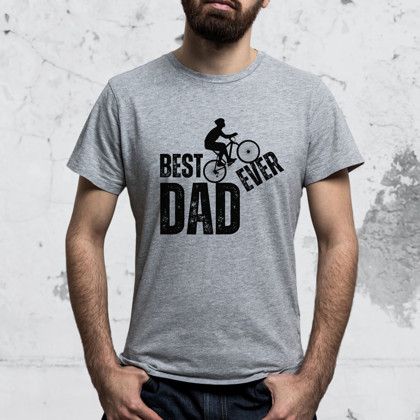 Best Cyclist Dad T-shirt - Biker Dad Birthday or Father's Day Gift