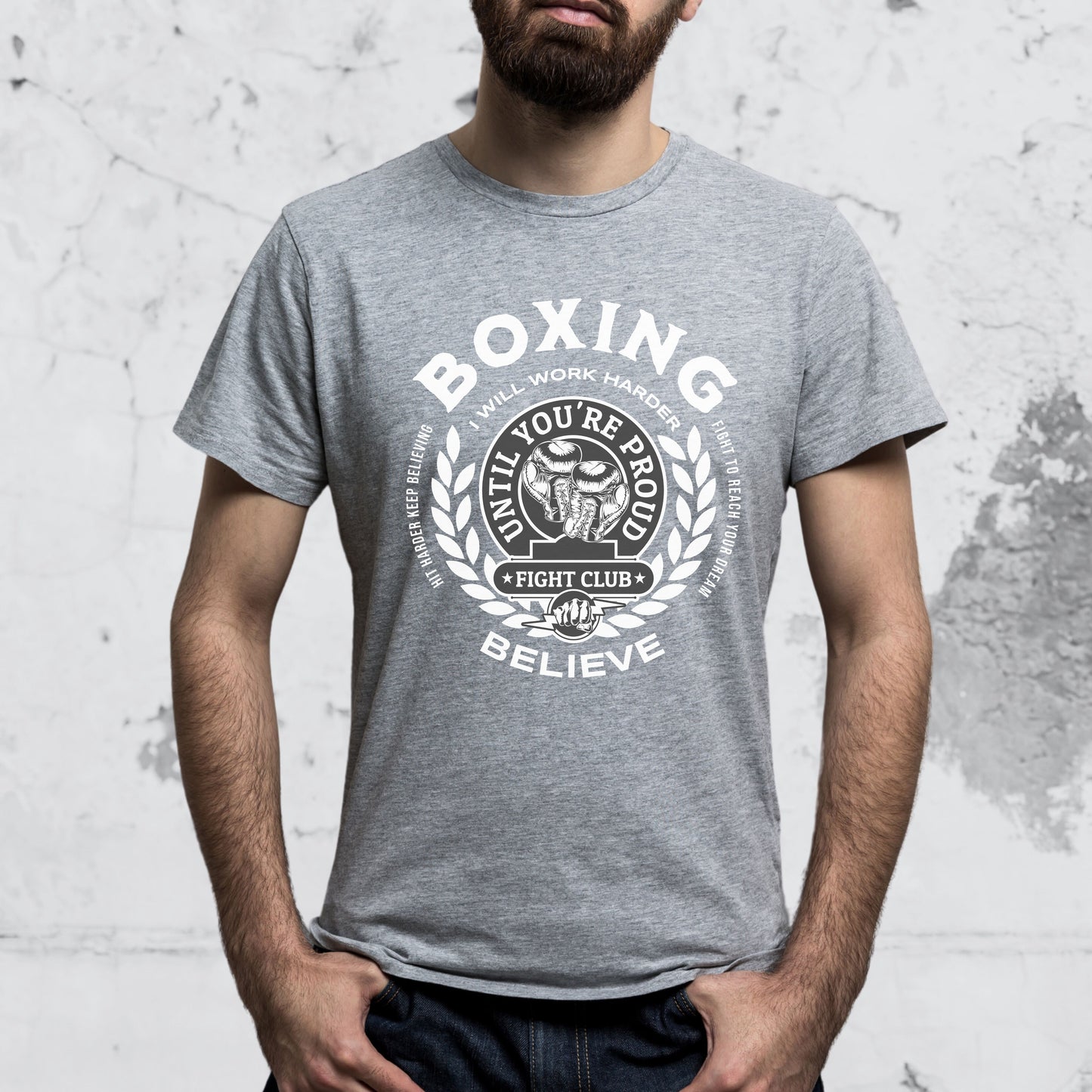 I Will Work Harder Boxing T-shirt - Boxing Club Apparel