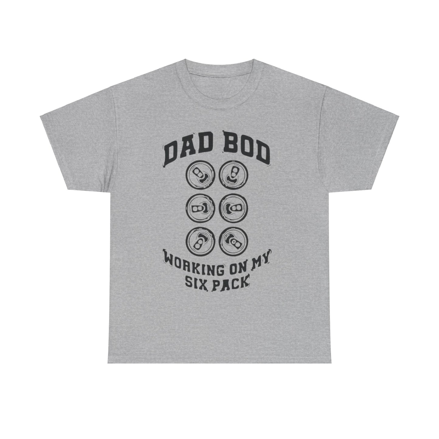 Dad's Funny T-shirt - Dad Bod, Working On My Six Pack