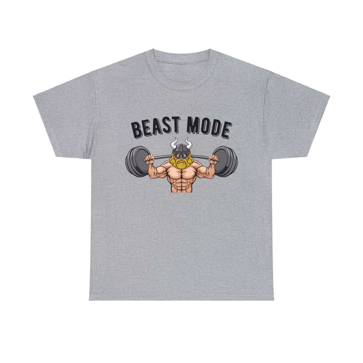 Beast Mode Viking Gym T-shirt - Men's Weight Training Gift