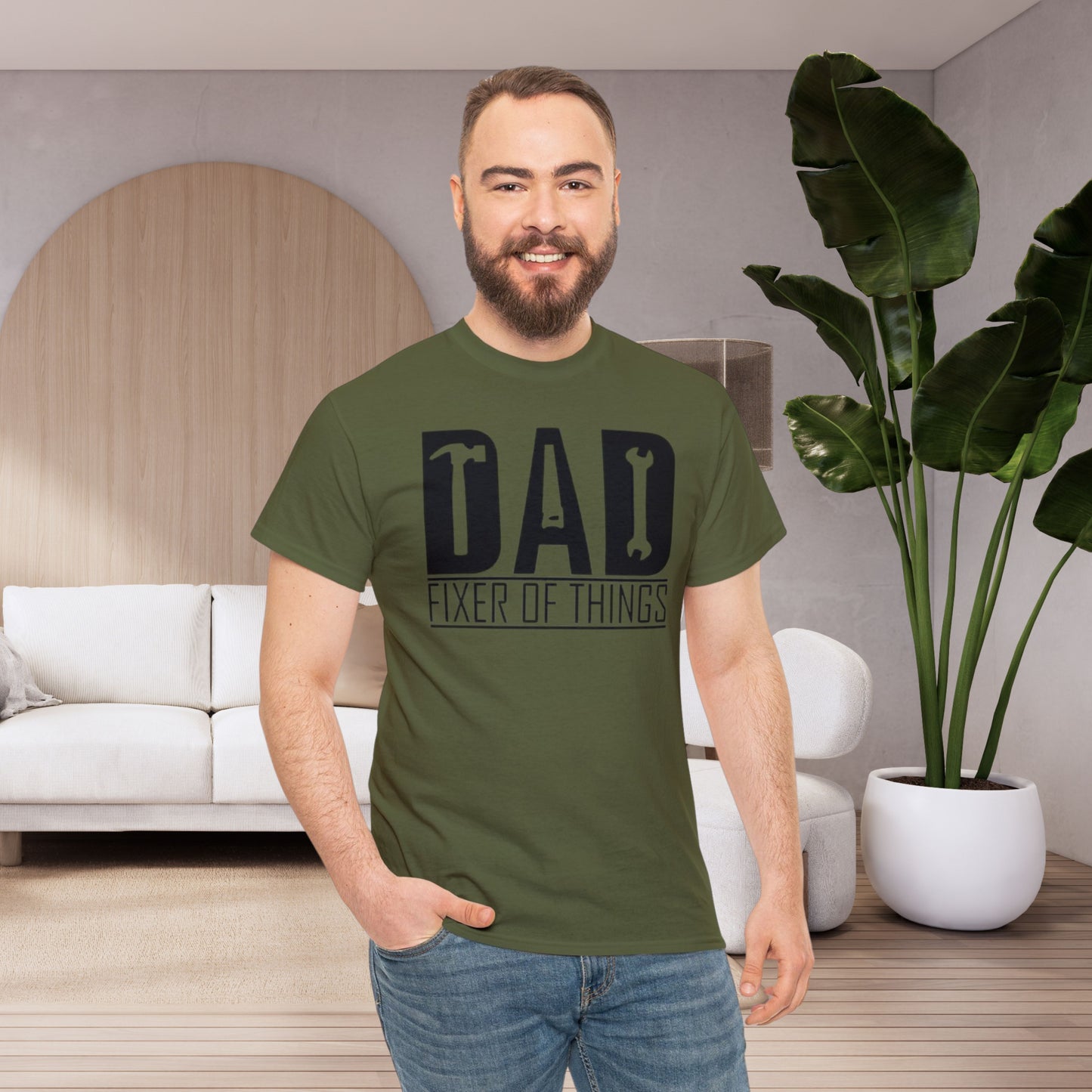 DAD Fixer of Things T-shirt - Father's Day or Birthday Gift