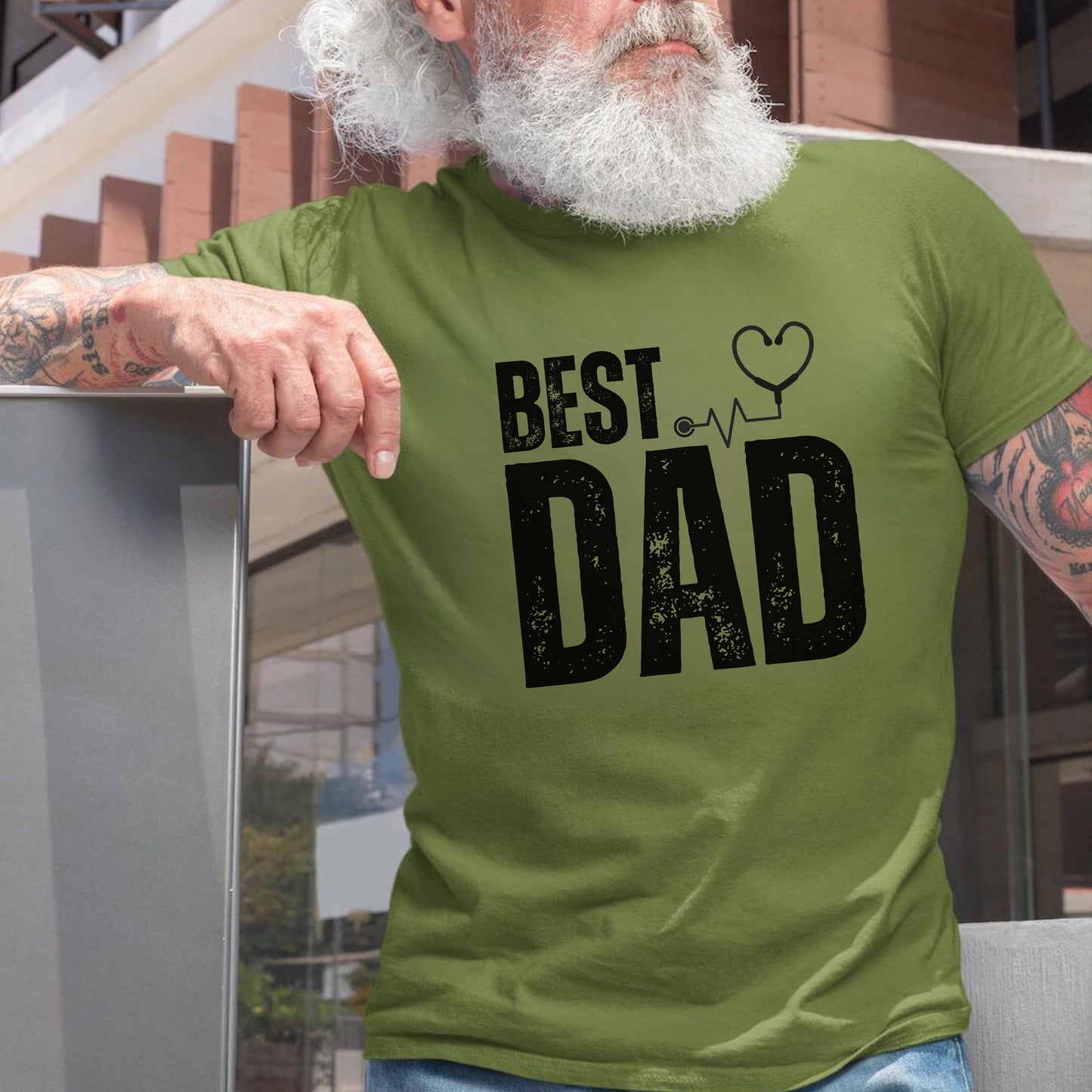 Best Dad T-shirt - Doctor/Nurse/Paramedic Gift