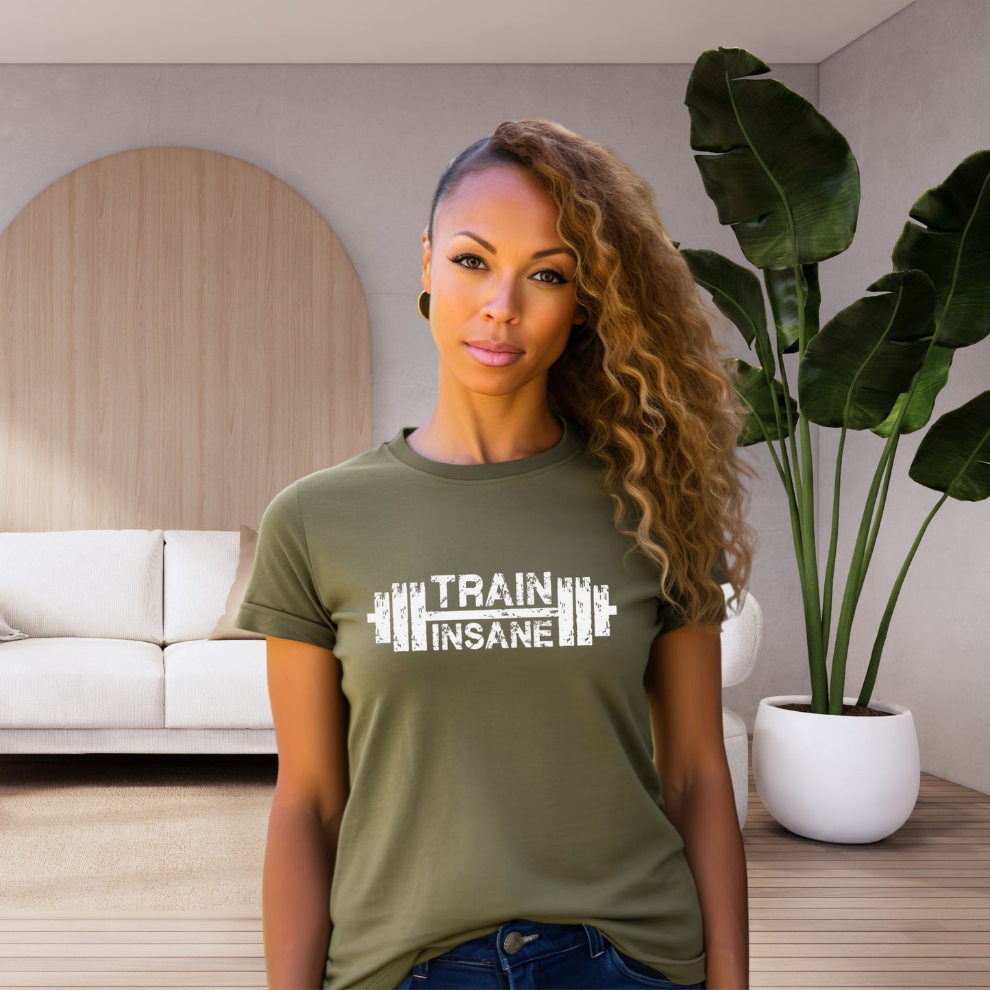 Train Insane T-shirt - Unisex Weight Training Top