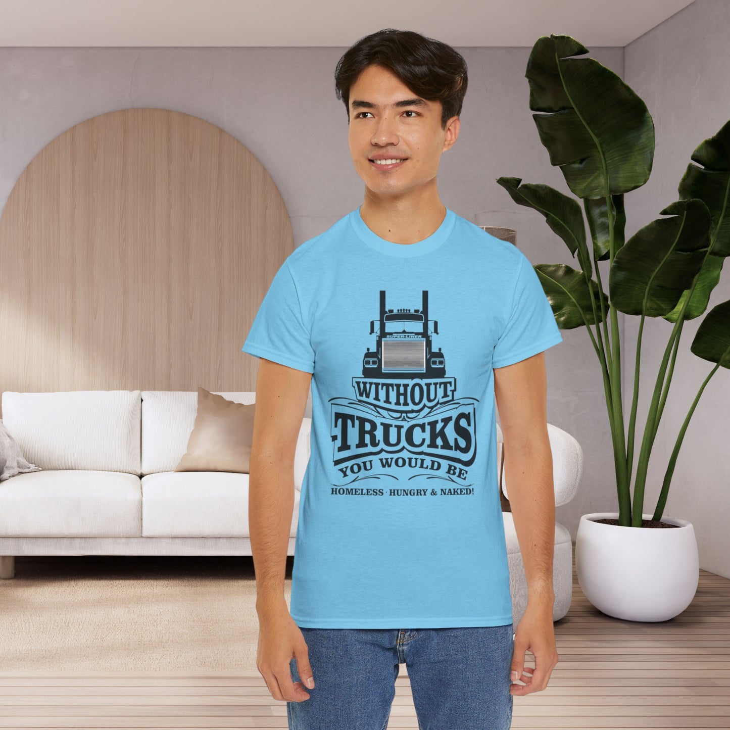 Without Trucks T-shirt, Truck Driver Gift