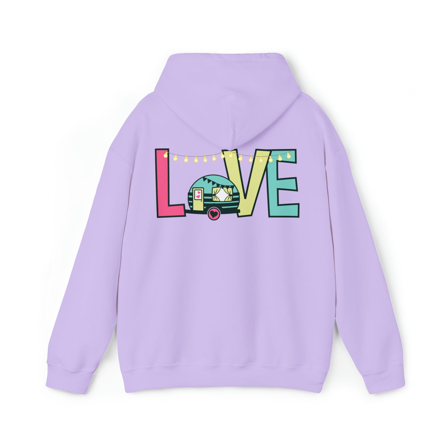 Unisex LOVE Caravanning Hoodie for Adults and Youths