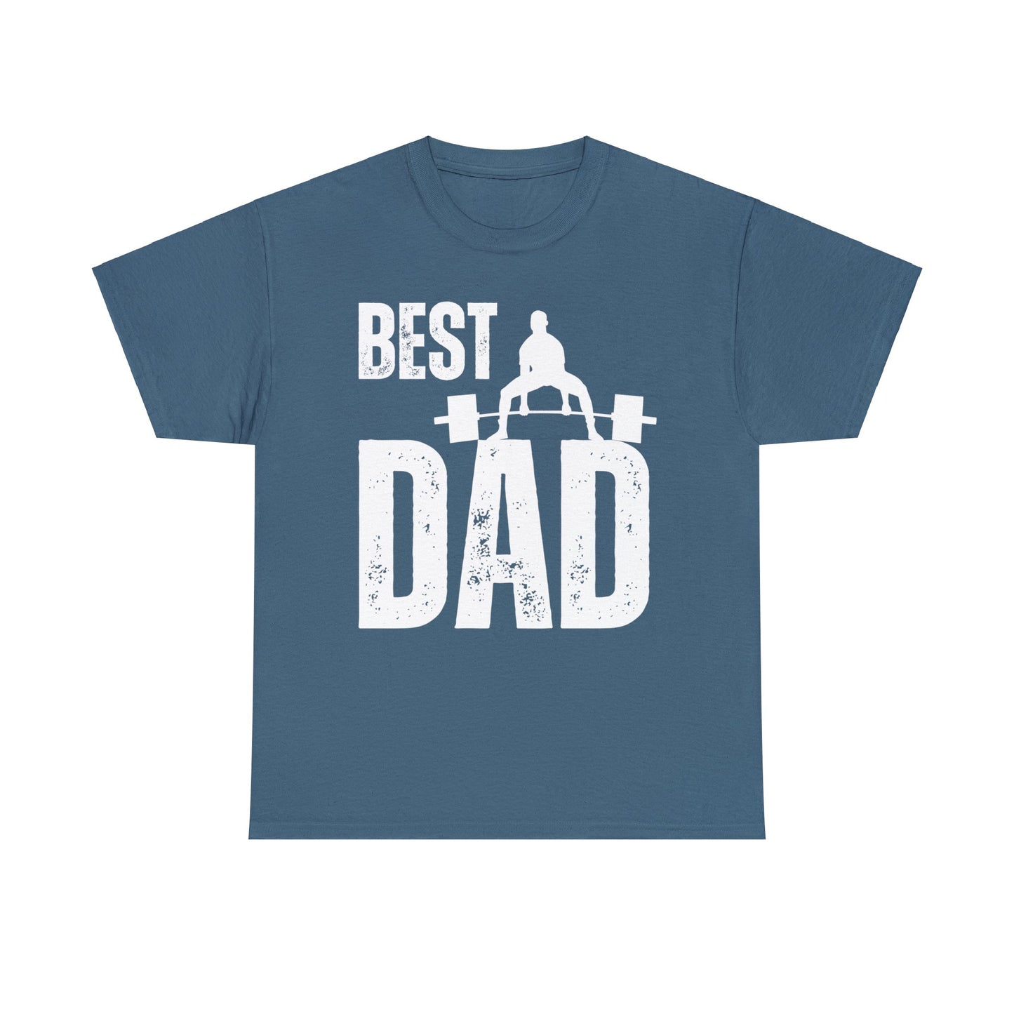 Best Dad Weight Training Luxury T-shirt