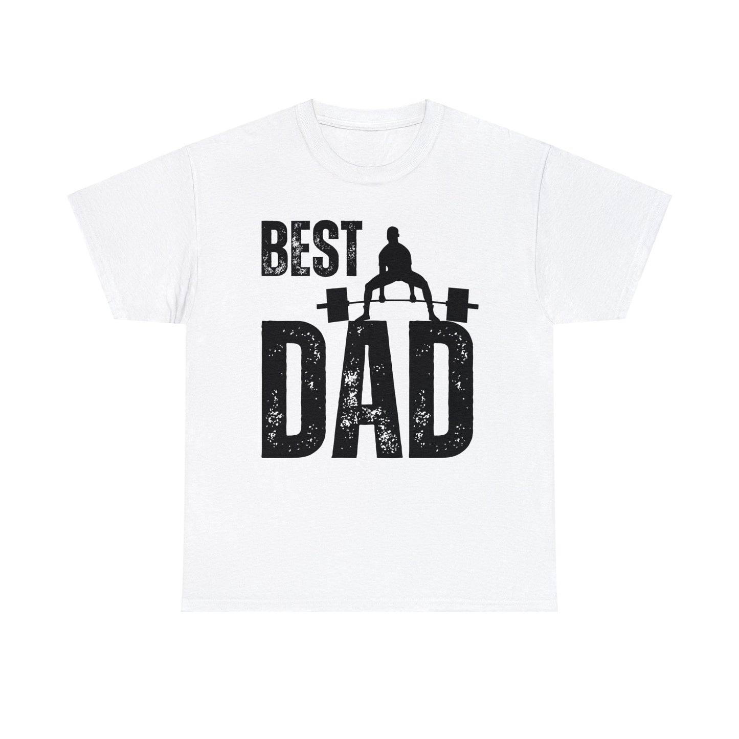 Best Dad Weight Training Luxury T-shirt