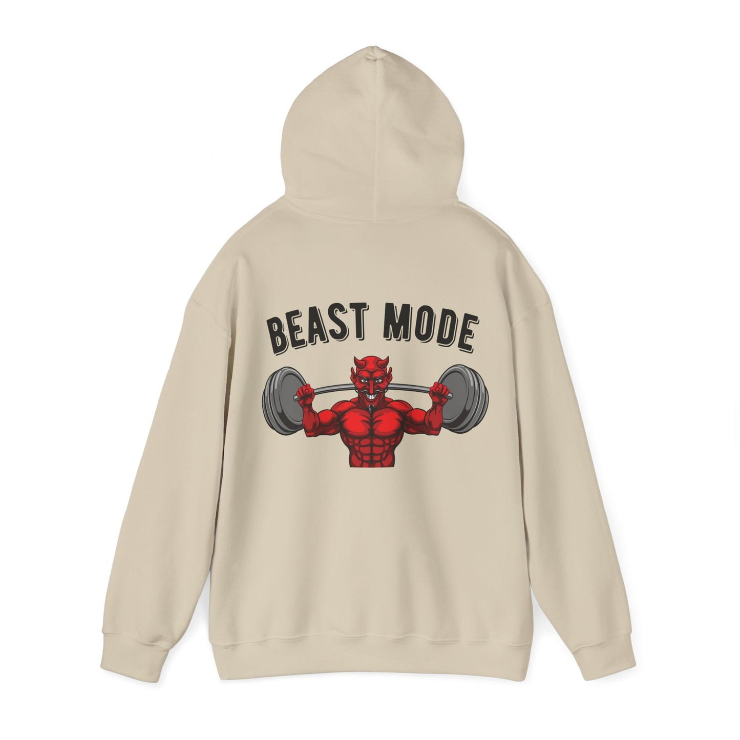 Beast Mode Devil Gym Hoodie - Weight Training Top