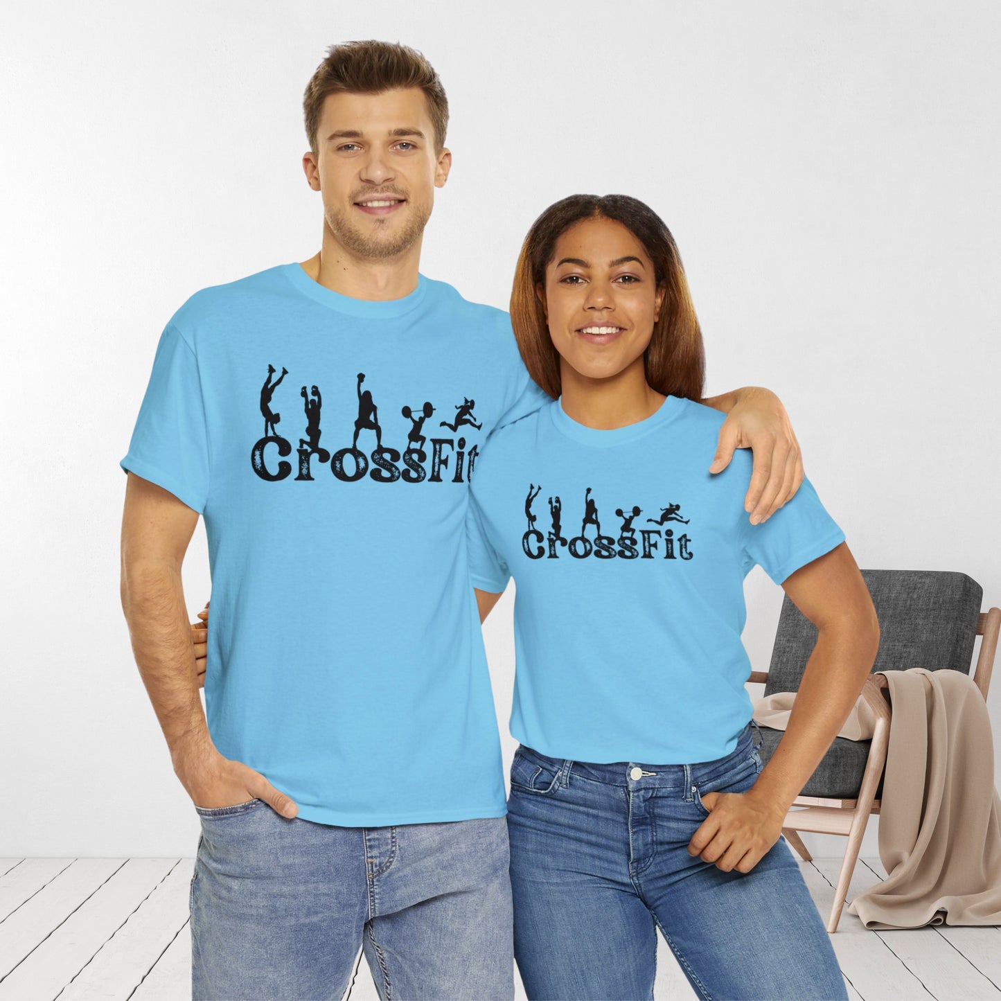 CrossFit T-shirt - Unisex Relaxed Gym Wear