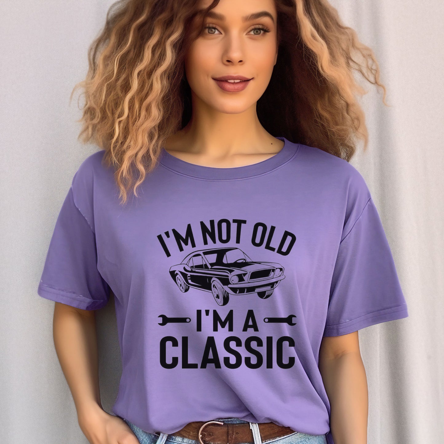 Men's 'I'm Not Old I'm a Classic' Birthday T-shirt