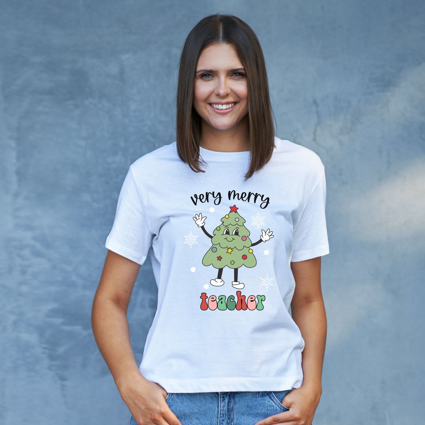 Teacher's Christmas Tree T-shirt - Best Teacher Gift