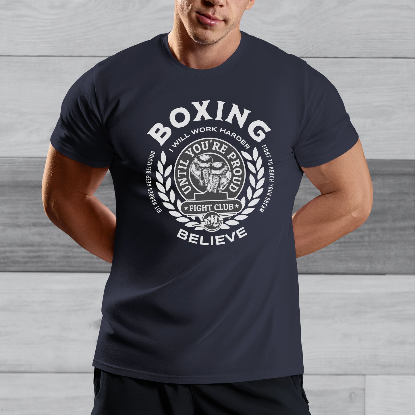 I Will Work Harder Boxing T-shirt - Boxing Club Apparel