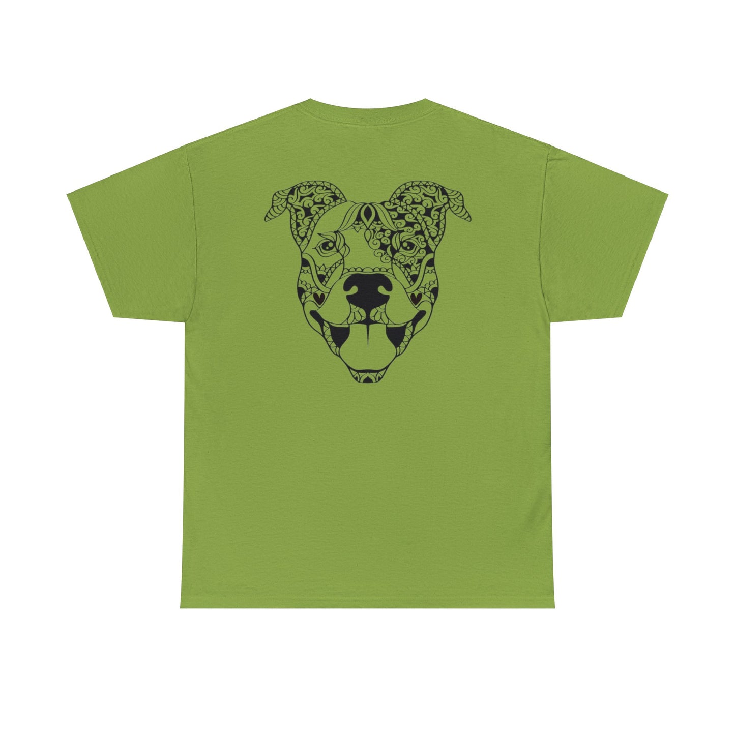 Mandala Style Abstract Staffordshire Bull Terrier T-shirt