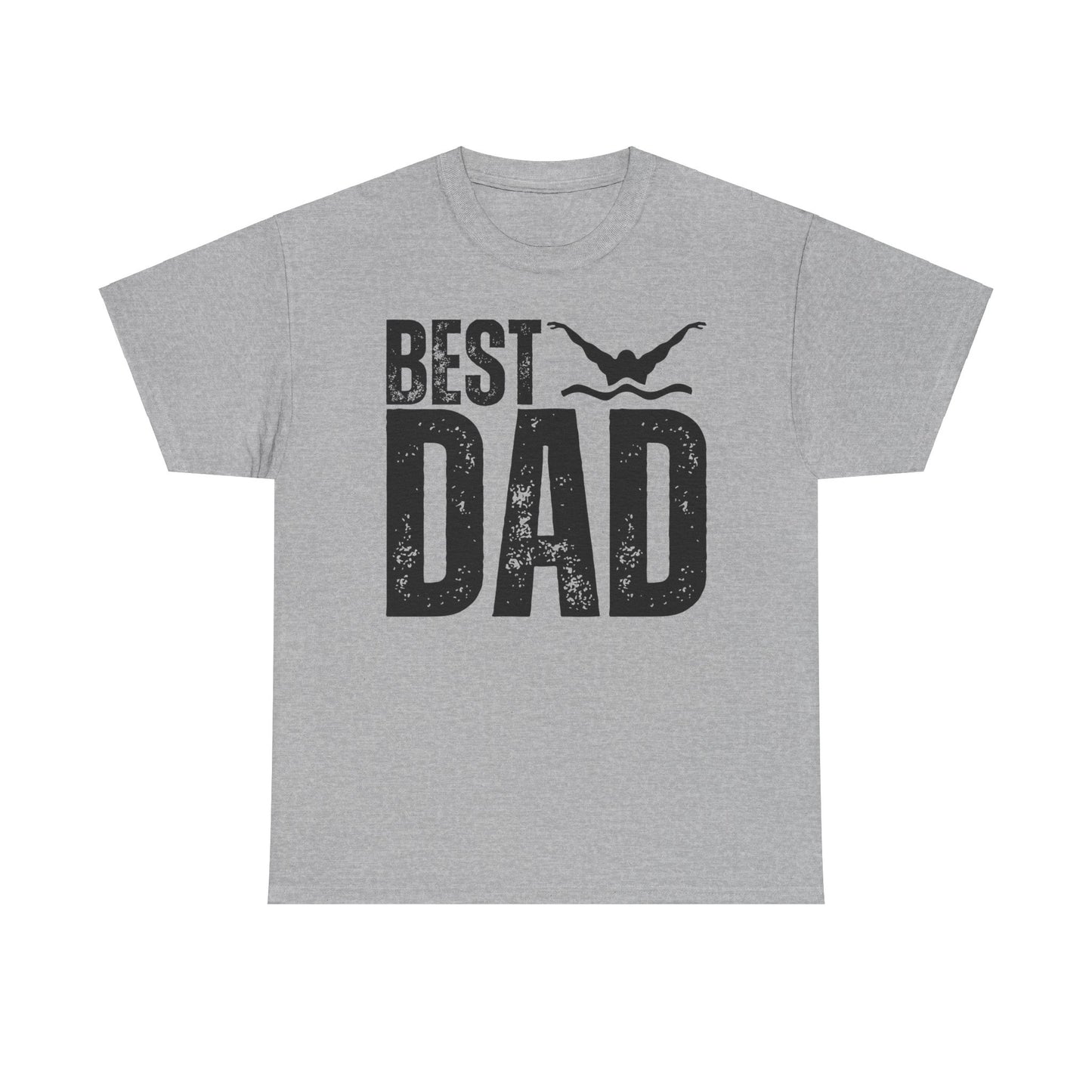 Best Swimming Dad T-shirt, Father's Day or Birthday Gift for Swimmer