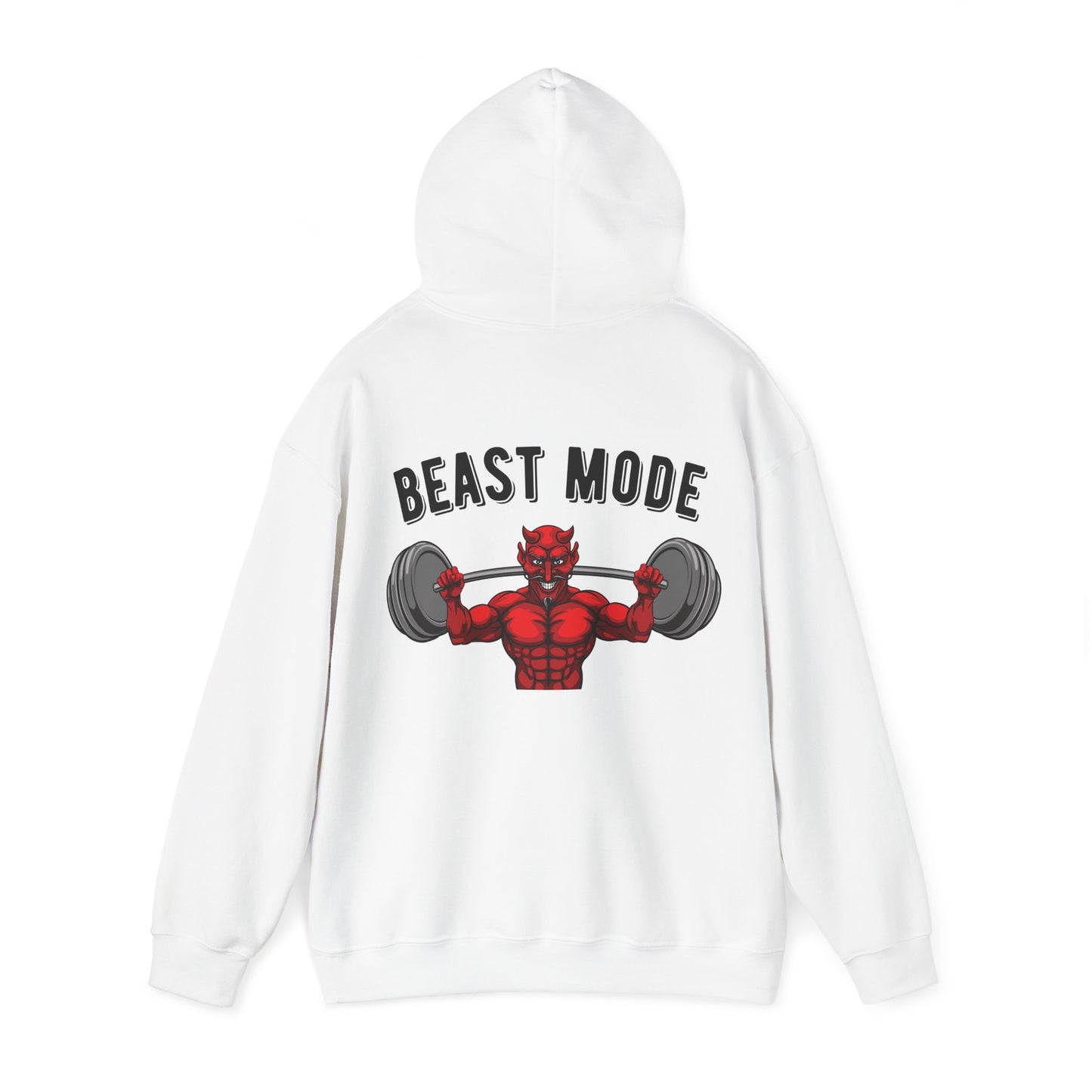 Beast Mode Devil Gym Hoodie - Weight Training Top