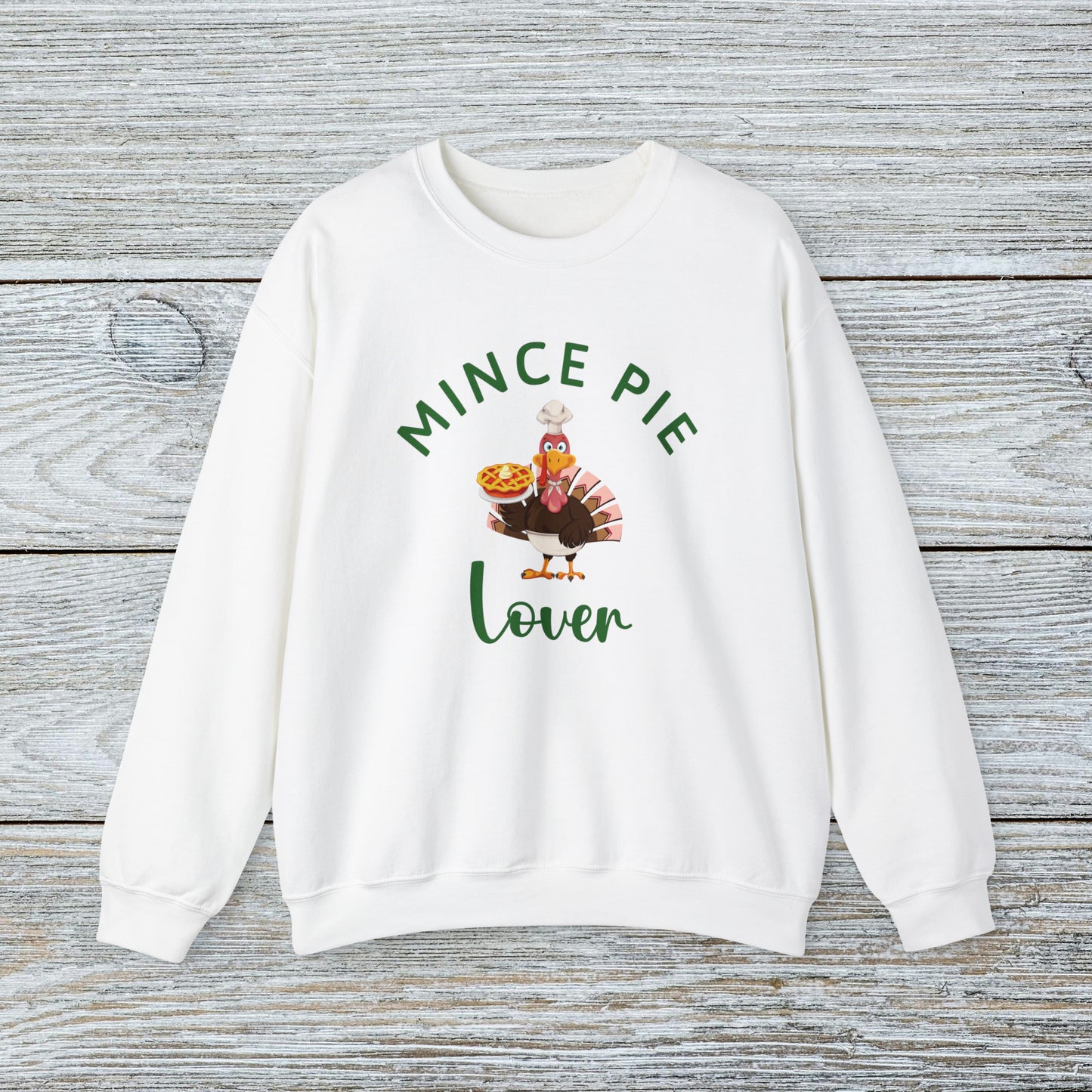 Unisex Mince Pie Lover Funny Christmas Sweater for Adults and Youths