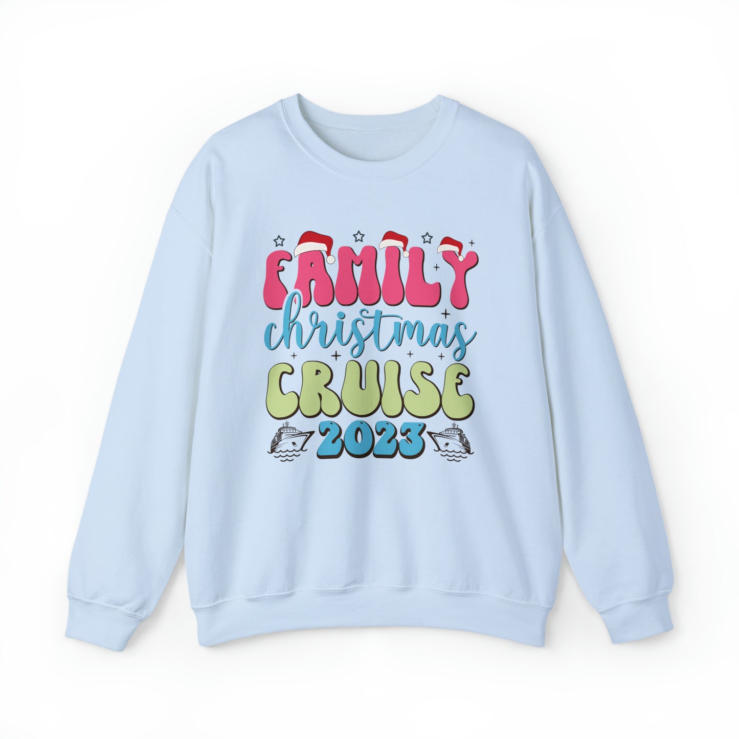 Family Christmas Cruising Sweatshirt 2023