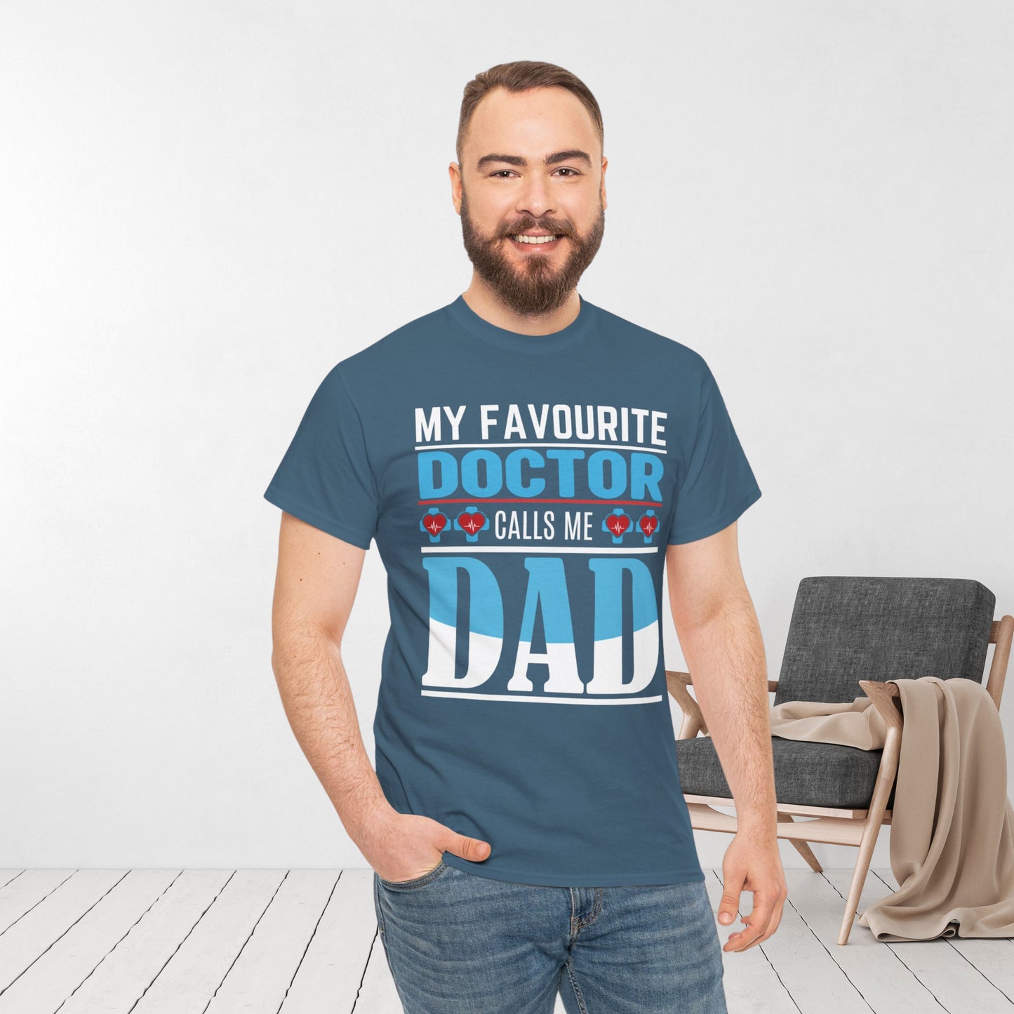 Proud Dad of a Doctor T-shirt - My Son/Daughter is a Doctor