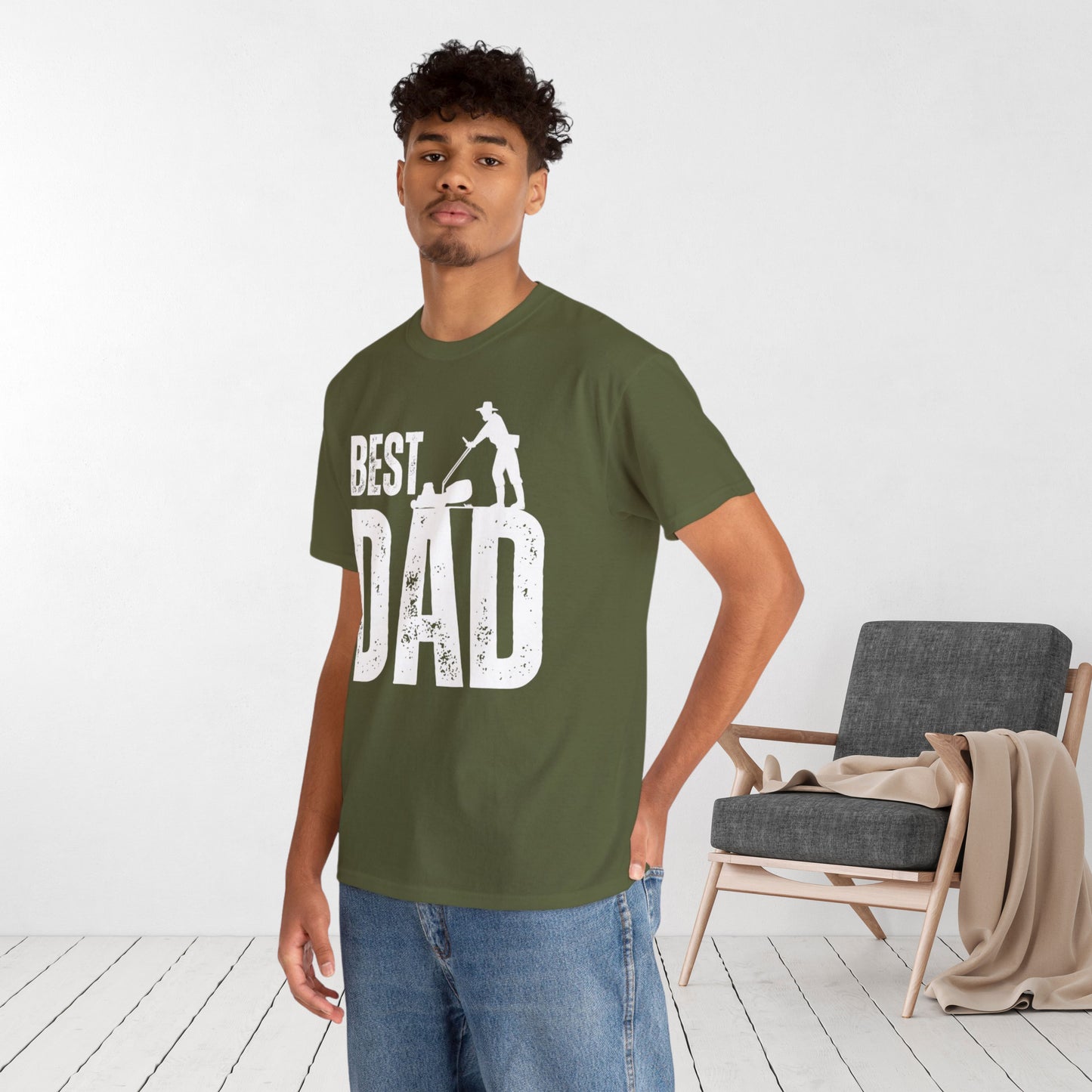 Best Gardener Dad T-shirt - Landscaper Father's Day Gift