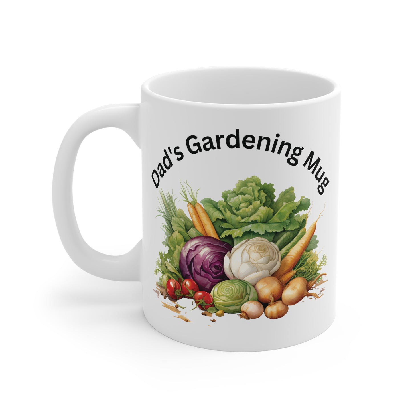 Dad's Gardening Mug, You're Never Too Old To Play In The Dirt