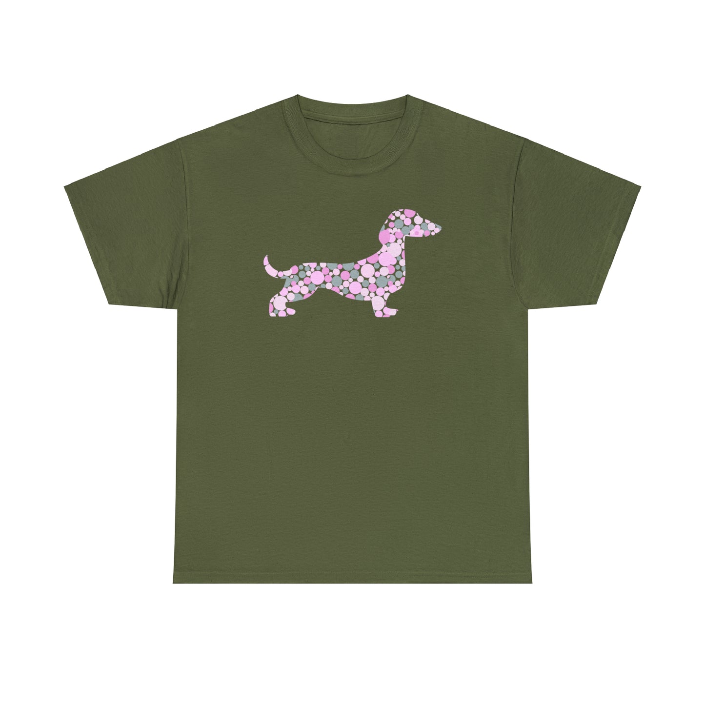 Cute Sausage Dog Dachshund T-shirt - Pastels