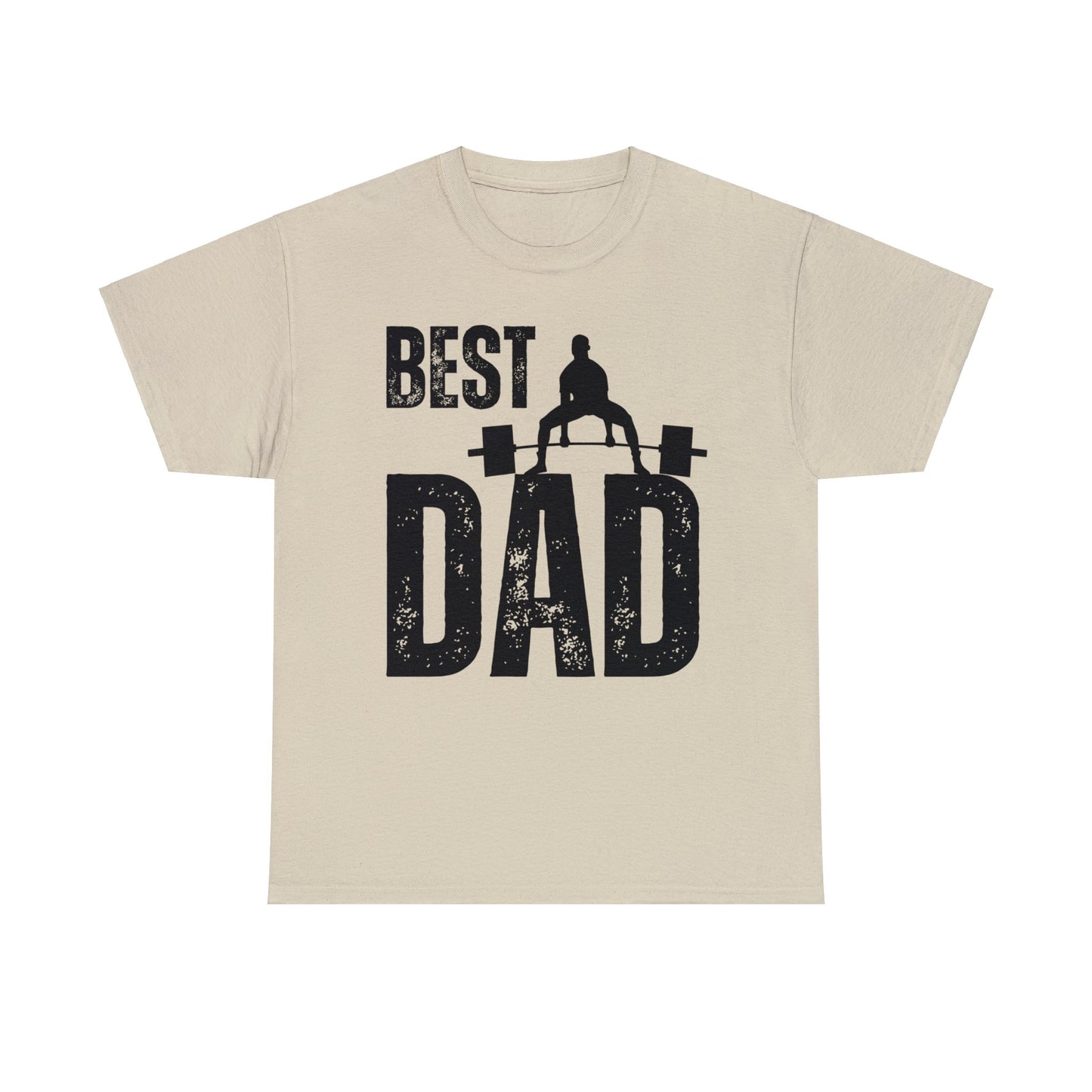 Best Dad Weight Training Luxury T-shirt