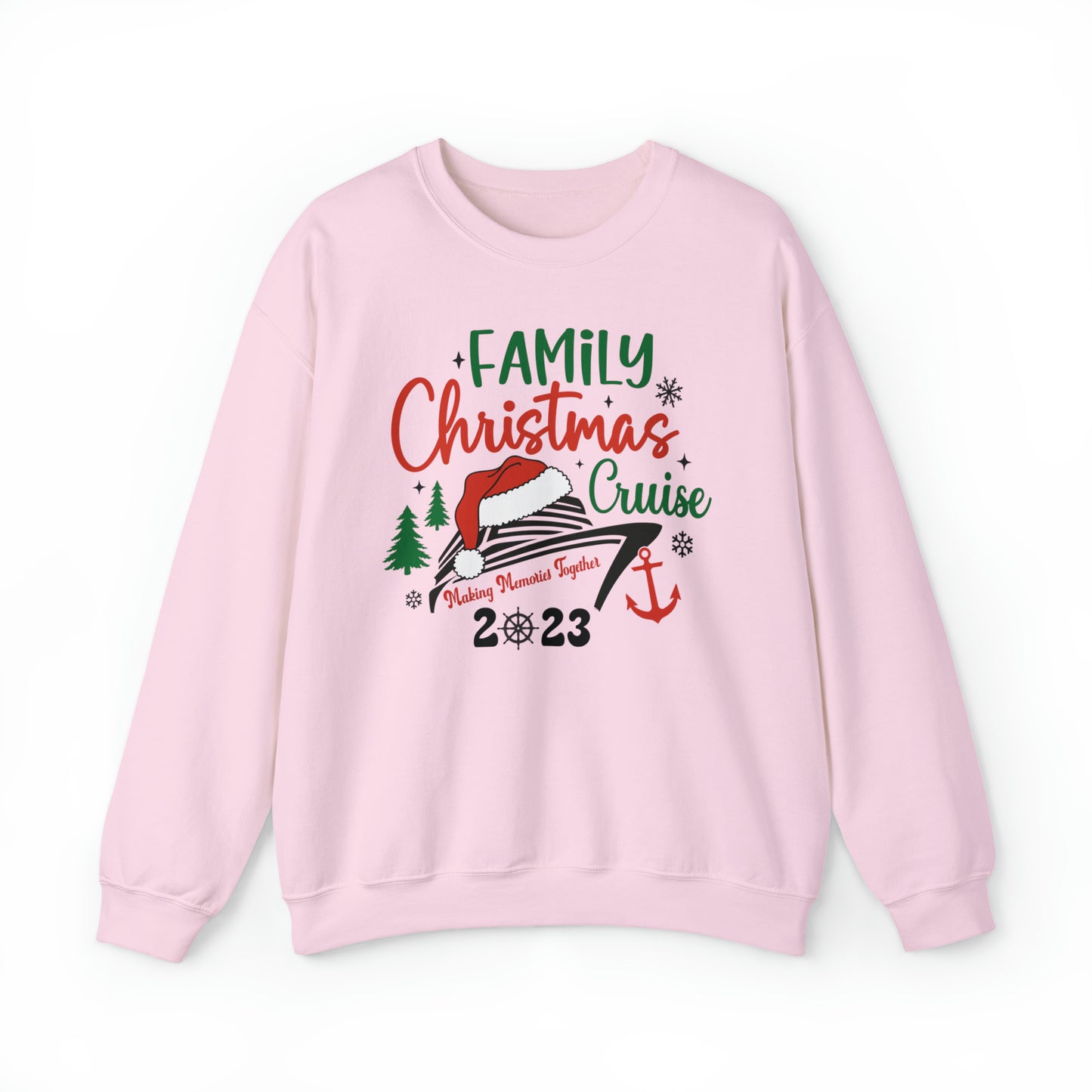 Family Christmas Cruising Sweatshirt 2023