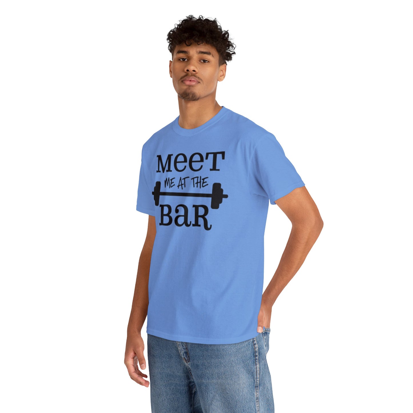 Meet Me at the Bar T-shirt - Unisex Weight Training Top